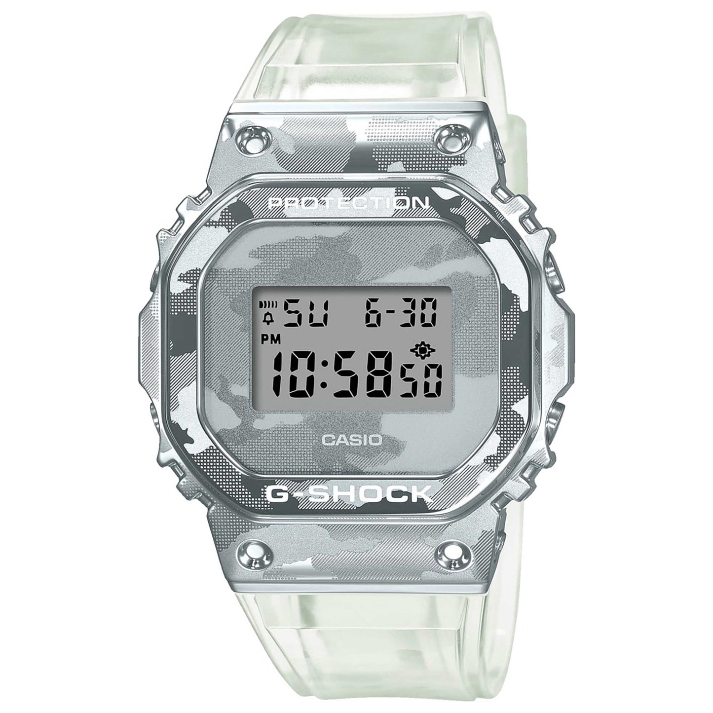 Front view of Casio G-Shock Men's Quartz Watch GM-5600SCM-1ER