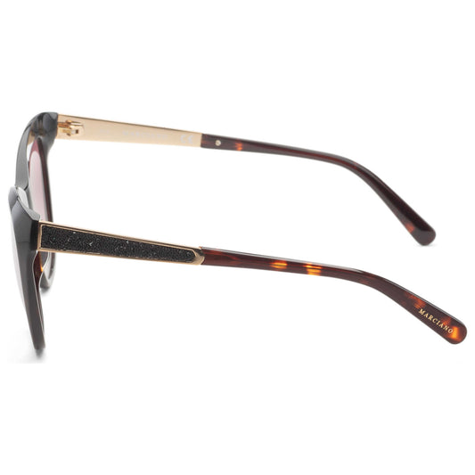 Left view of Guess Women's Sunglasses GM0805-S52F-55