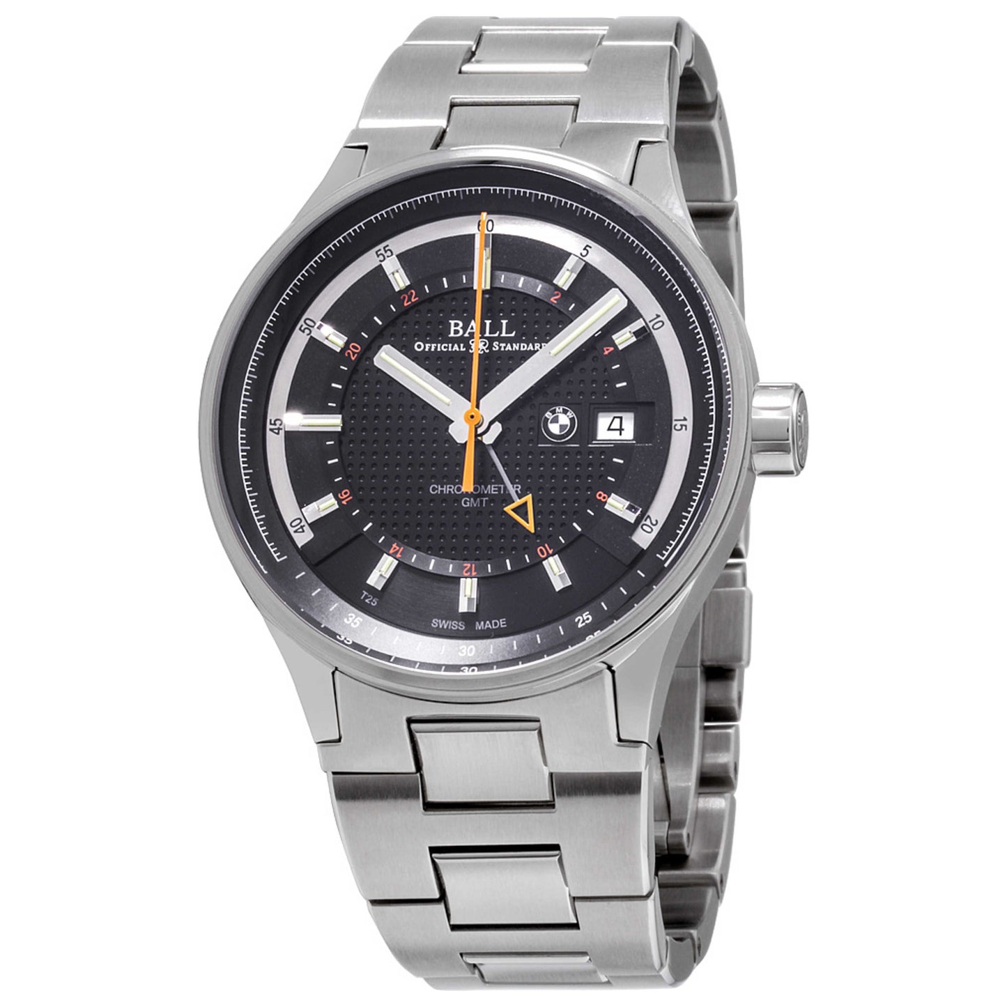 Front view of Ball BMW Men's Automatic Watch GM3010C-SCJ-BK