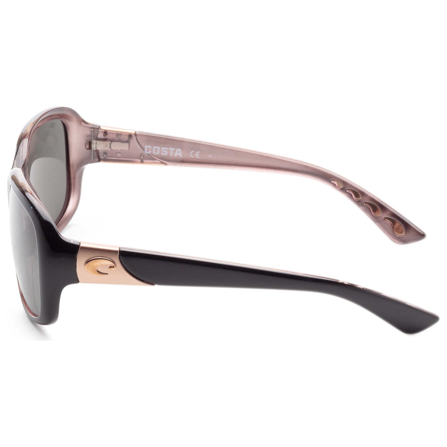 Left view of Costa del Mar Gannet Women's Sunglasses GNT132OGGLP