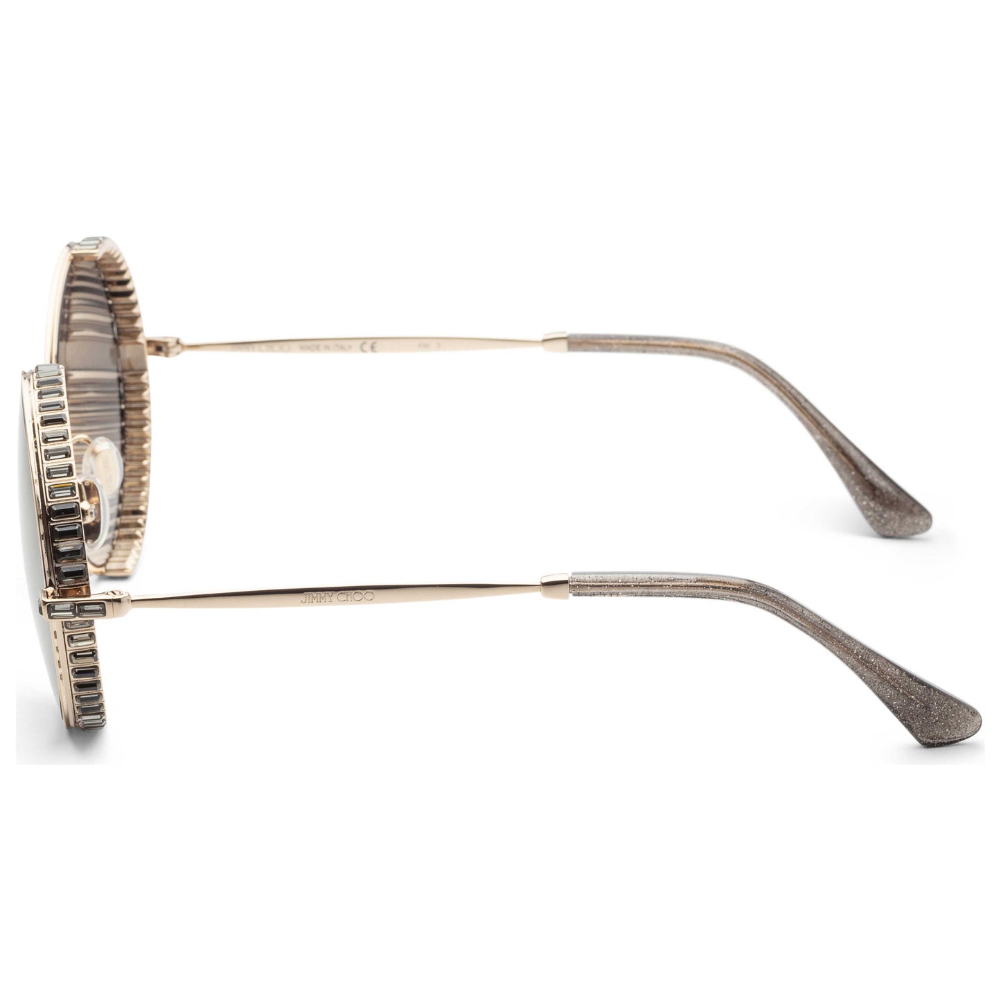 Left view of Jimmy Choo Goldy Women's Sunglasses GOLDYS-0J5G-FQ