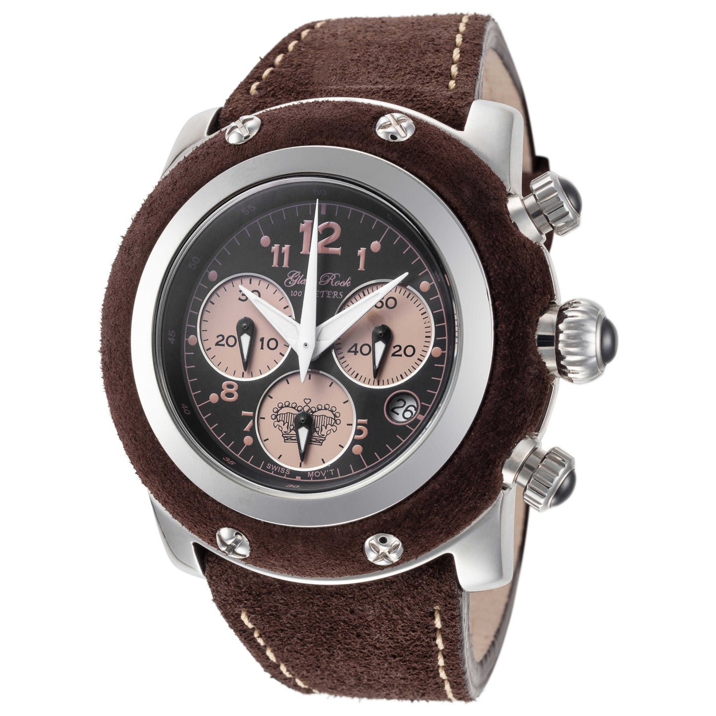 Front view of Glam Rock Miami Unisex Quartz Watch GR10103