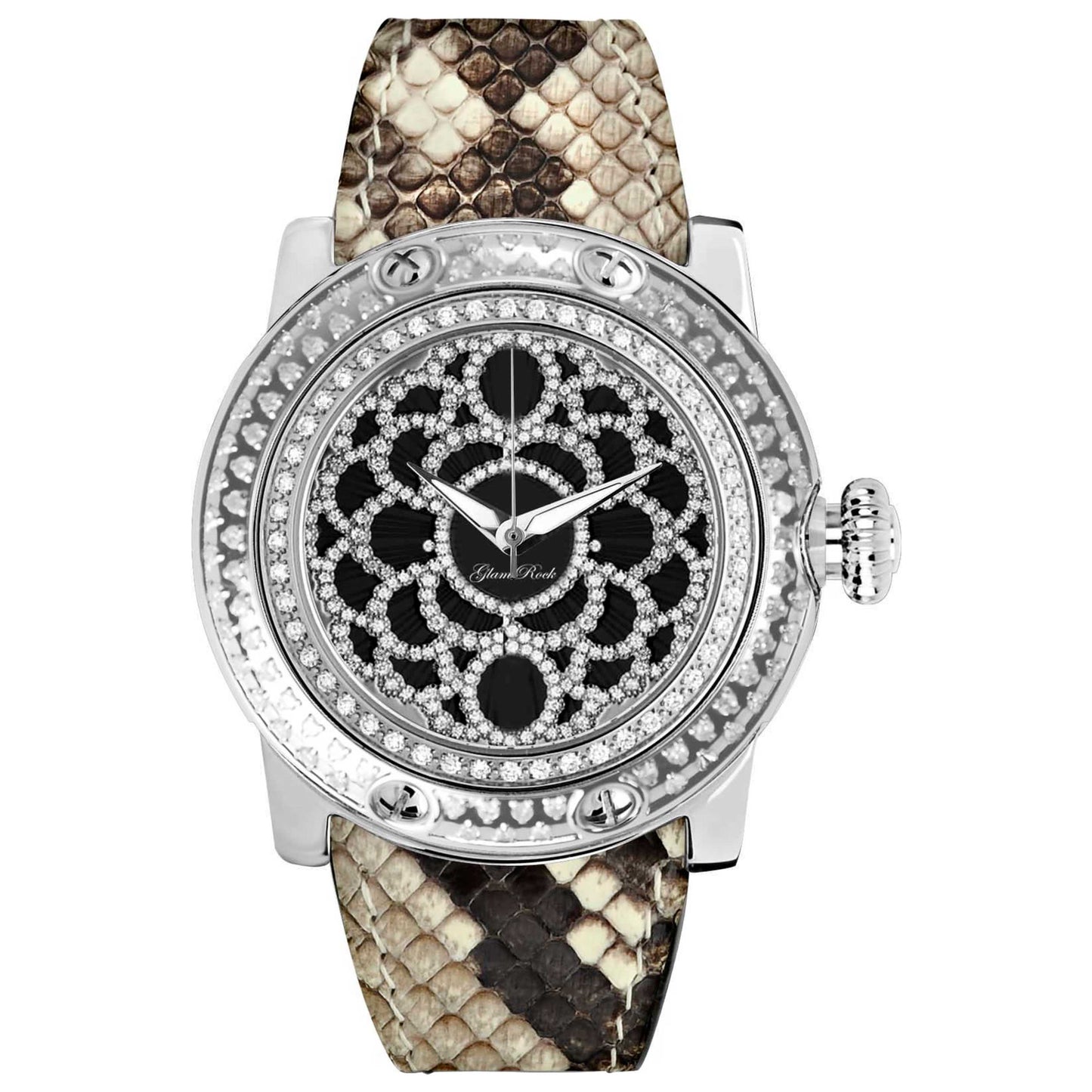 Front view of Glam Rock Miami Women's Quartz Watch GR10521D