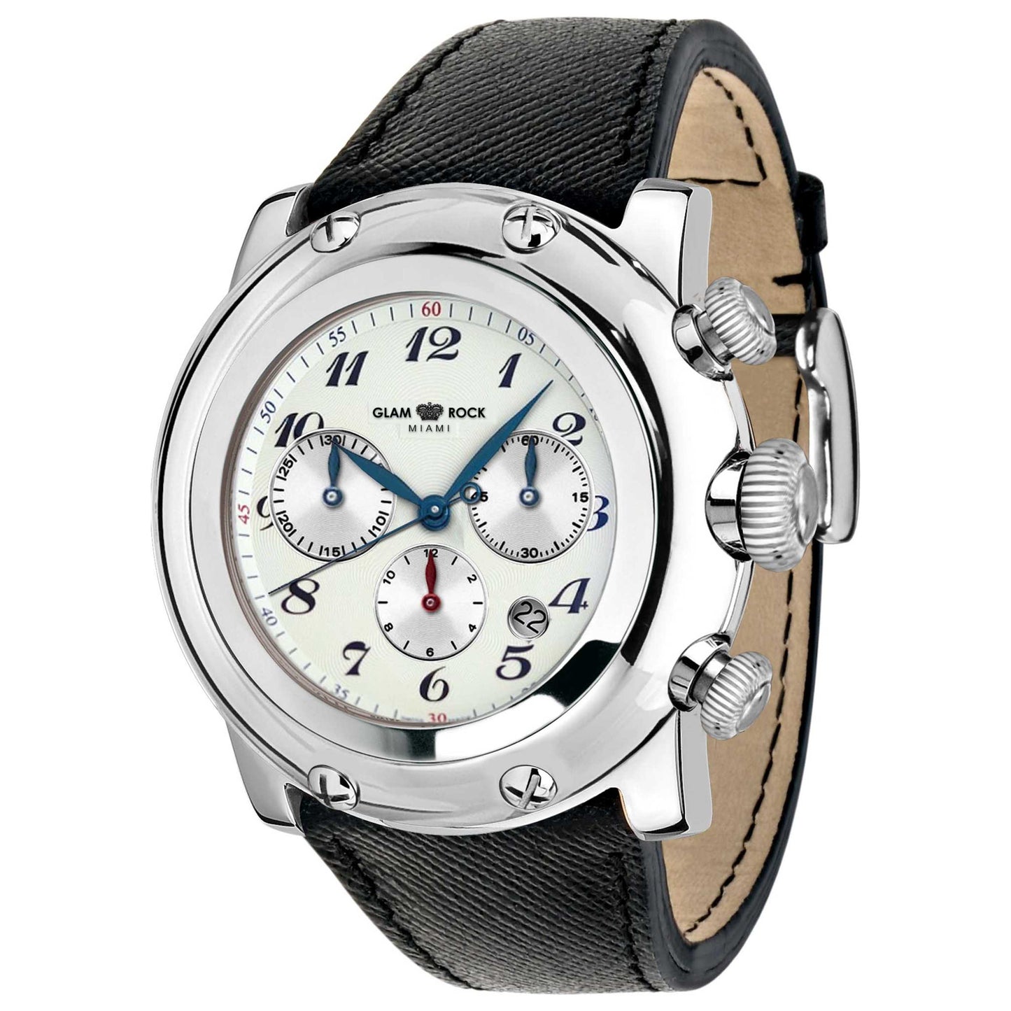 Front view of Glam Rock Miami Unisex Quartz Watch GR11127