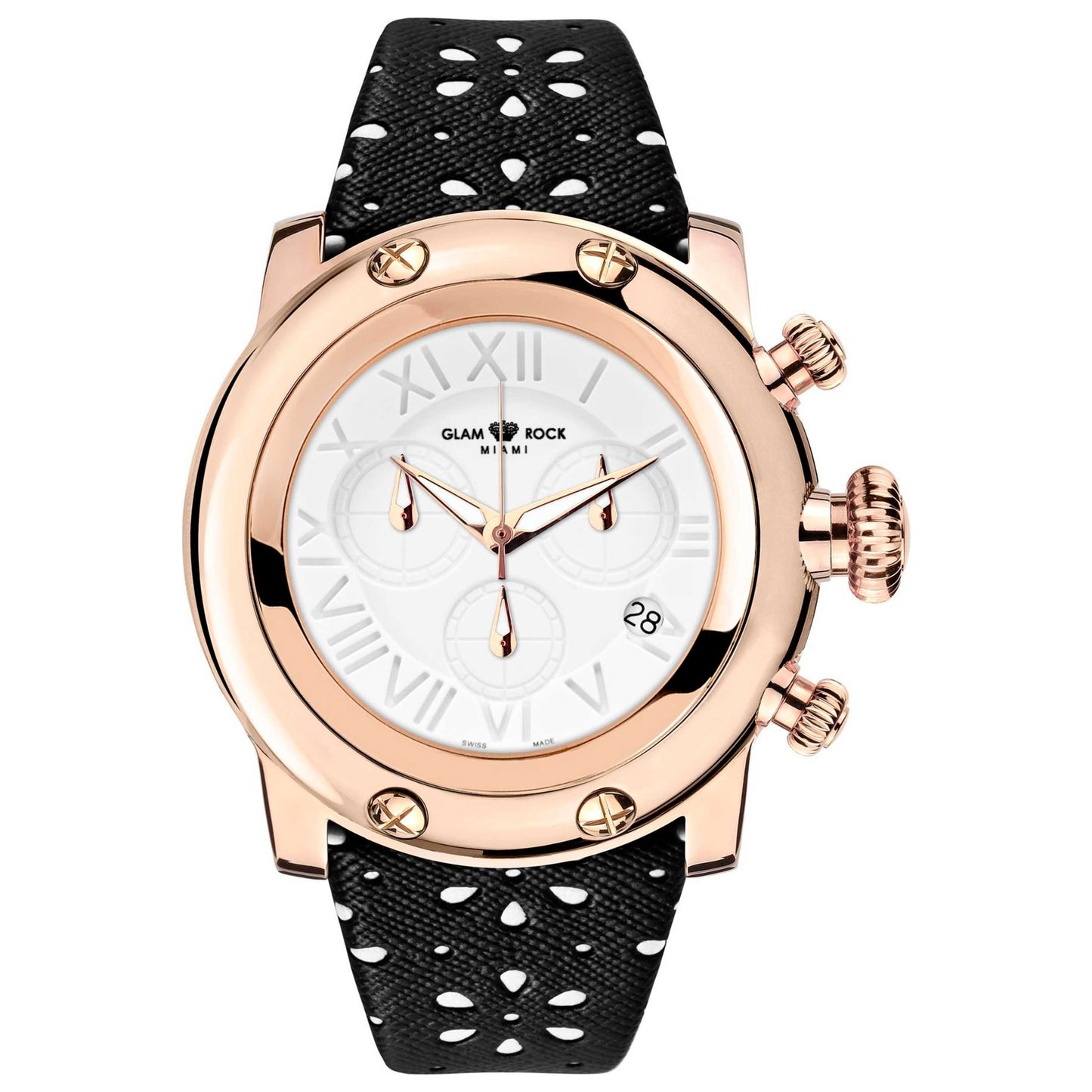 Front view of Glam Rock Miami Women's Quartz Watch GR11150