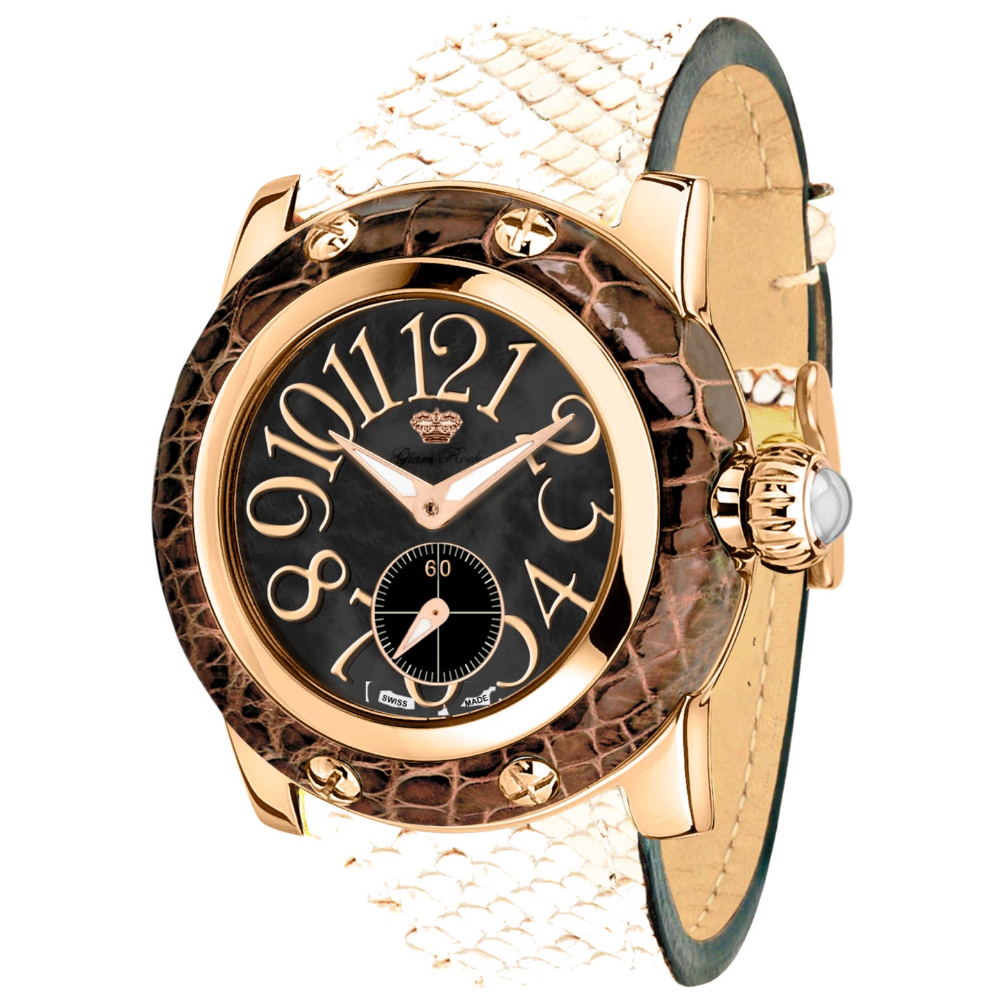 Front view of Glam Rock Palm Beach Women's Quartz Watch GR40045ALL