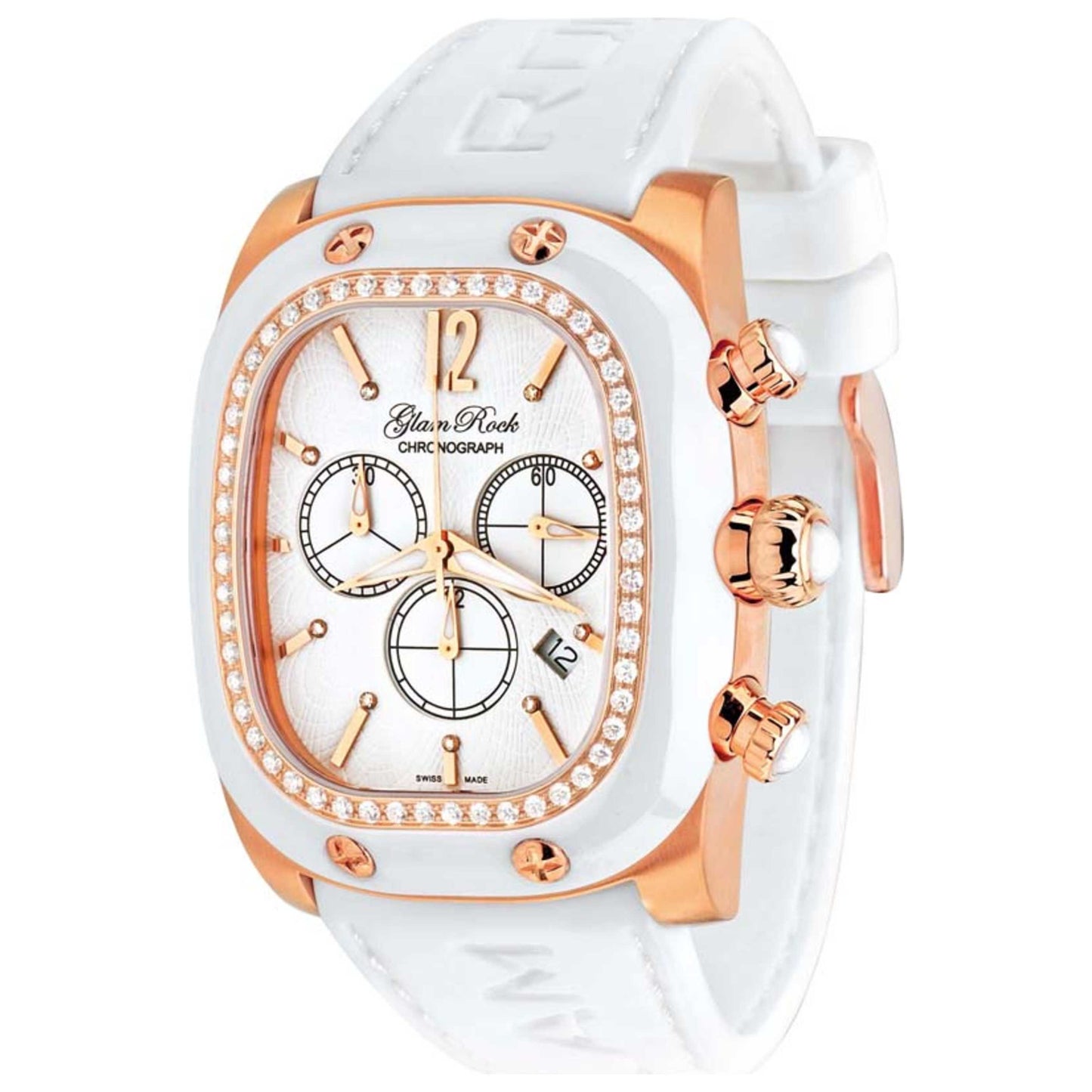 Front view of Glam Rock Gulfstream Men's Quartz Watch GR70100D1