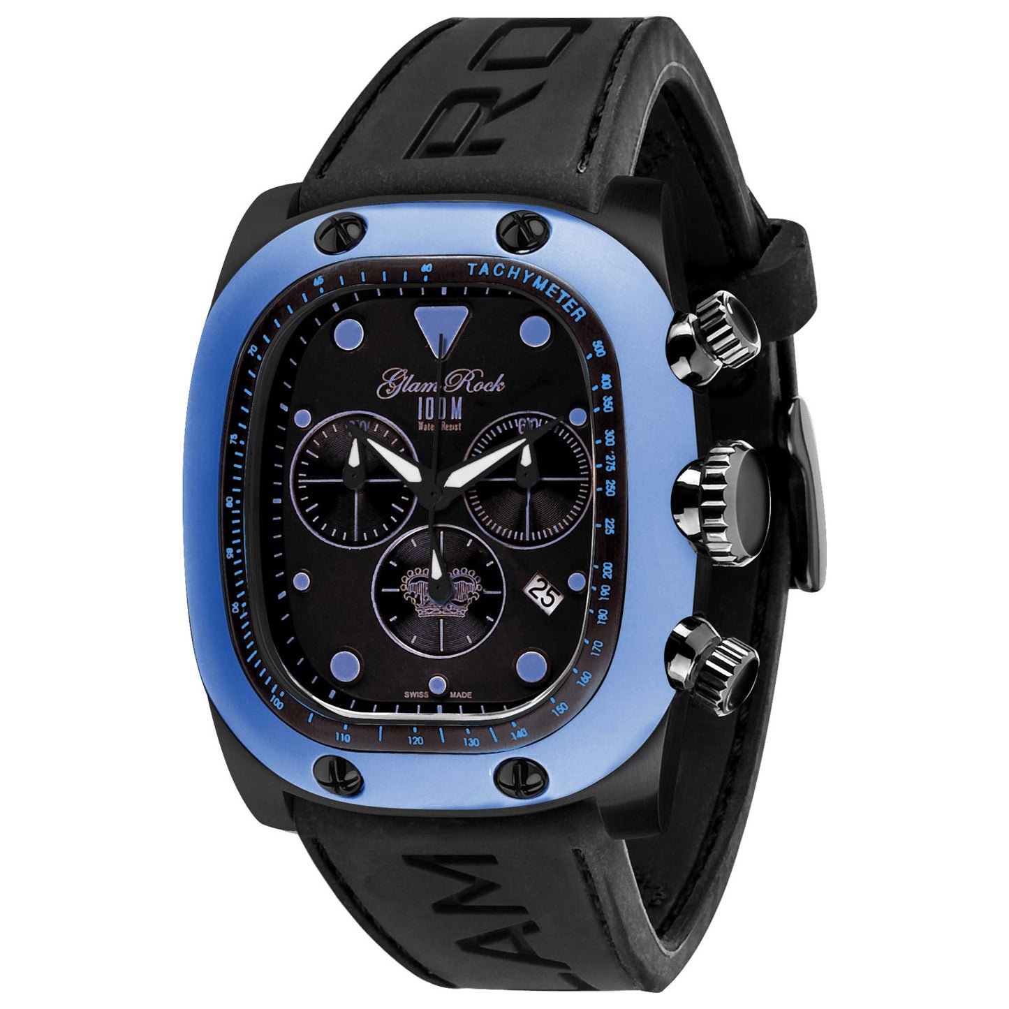 Front view of Glam Rock Gulfstream Men's Quartz Watch GR70107N