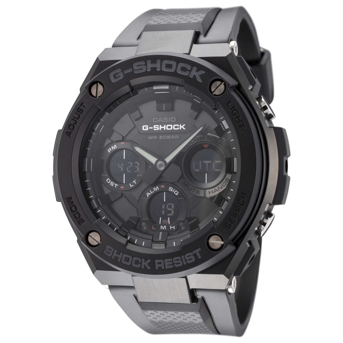 Front view of Casio G-Shock Men's Quartz Watch GSTS100G-1B