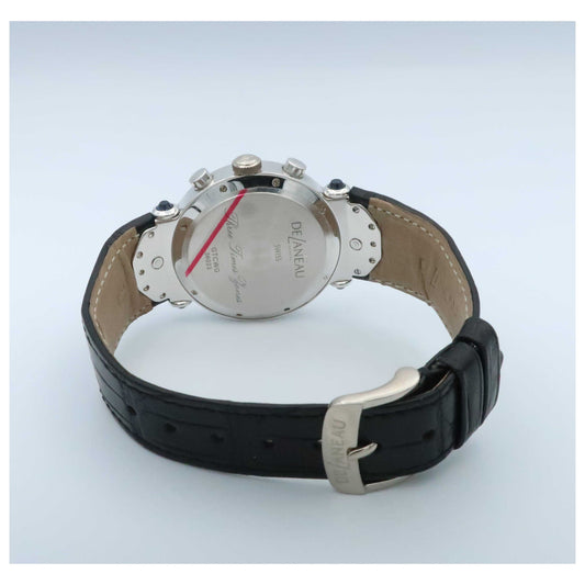 DeLaneau Three Times Zones Men's Automatic Watch GTC077-WG-GA134-C-SD - Image #2