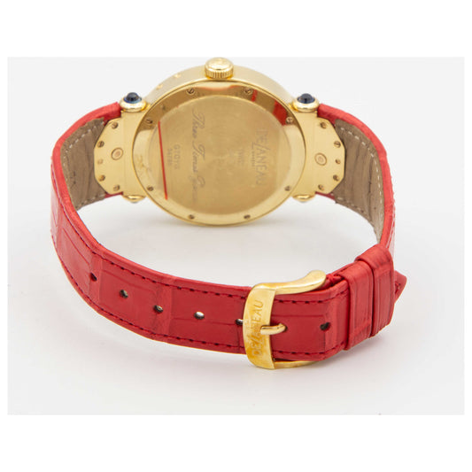 DeLaneau Three Times Zones Women's Automatic Watch GTQ000-YG-GA099C-SDV - Image #2