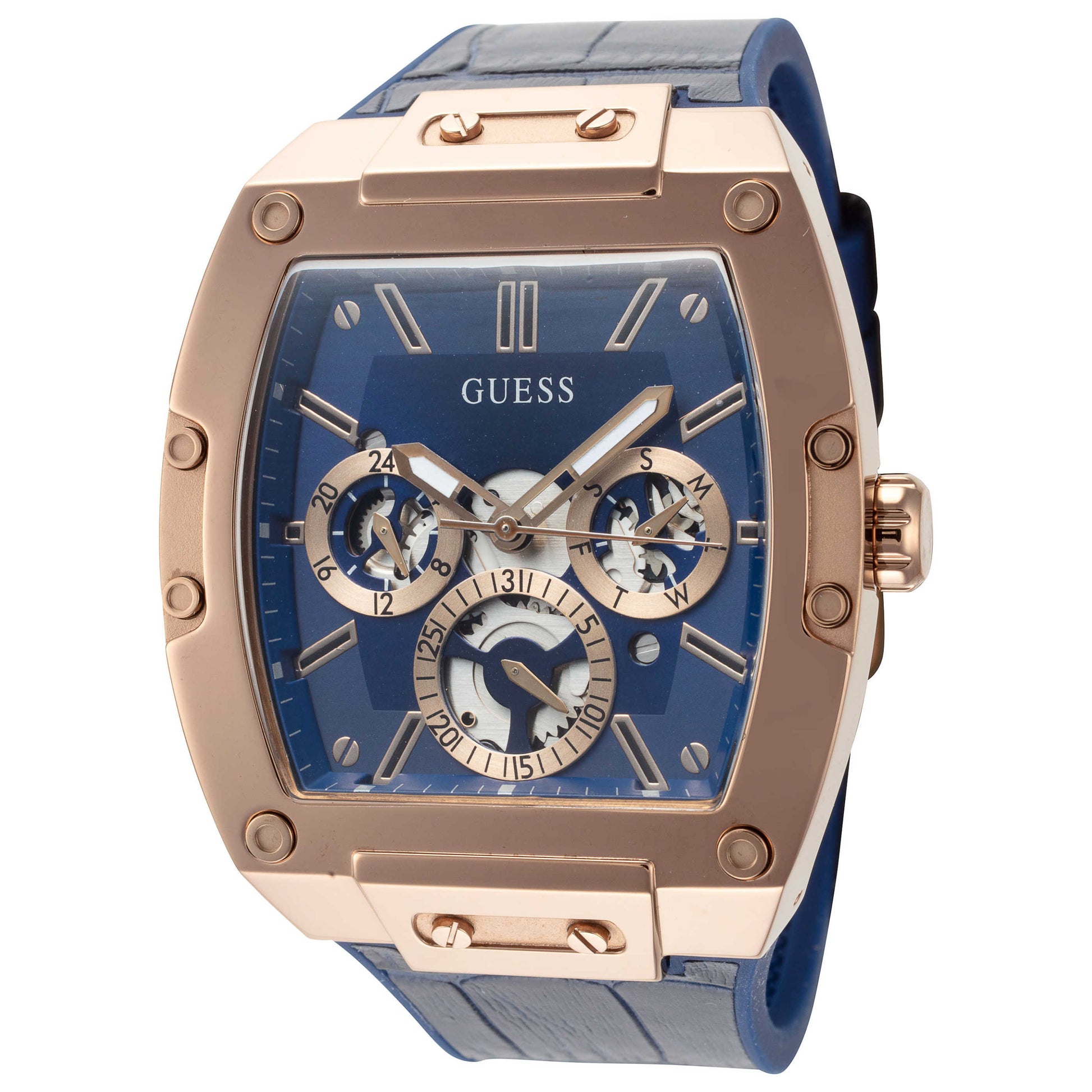 Front view of Guess Phoenix Men's Quartz Watch GW0202G8