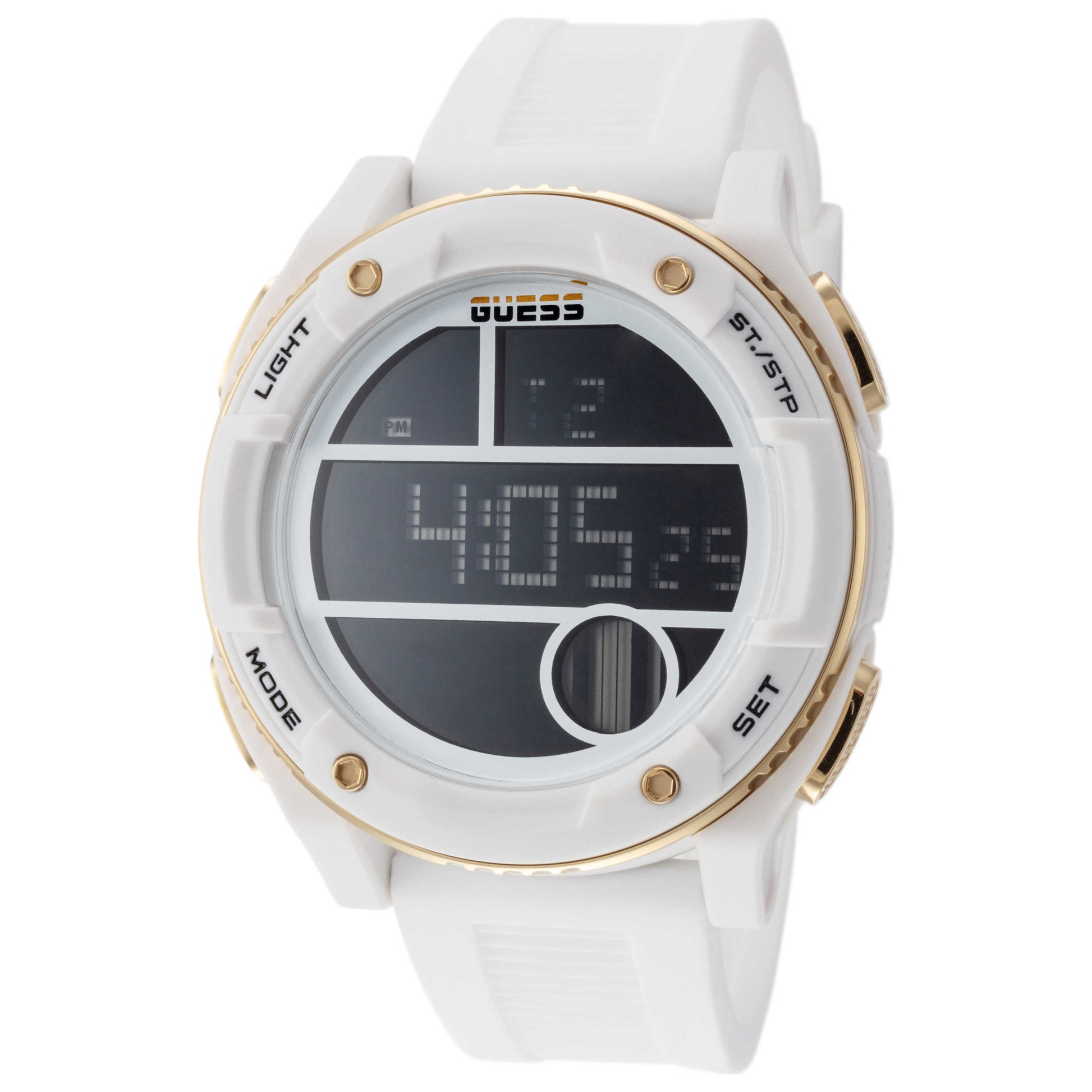 Front view of Guess Zip Men's Quartz Watch GW0225G1