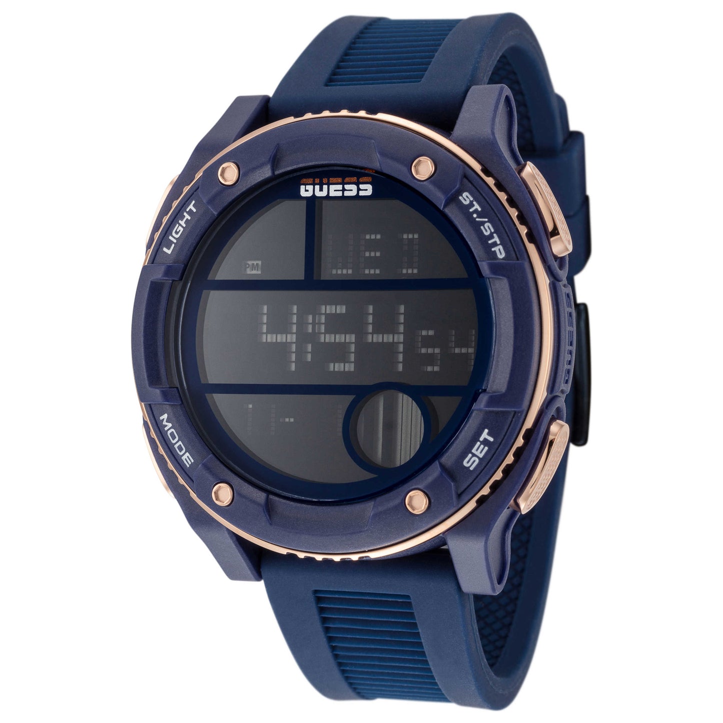 Front view of Guess Zip Men's Quartz Watch GW0225G2
