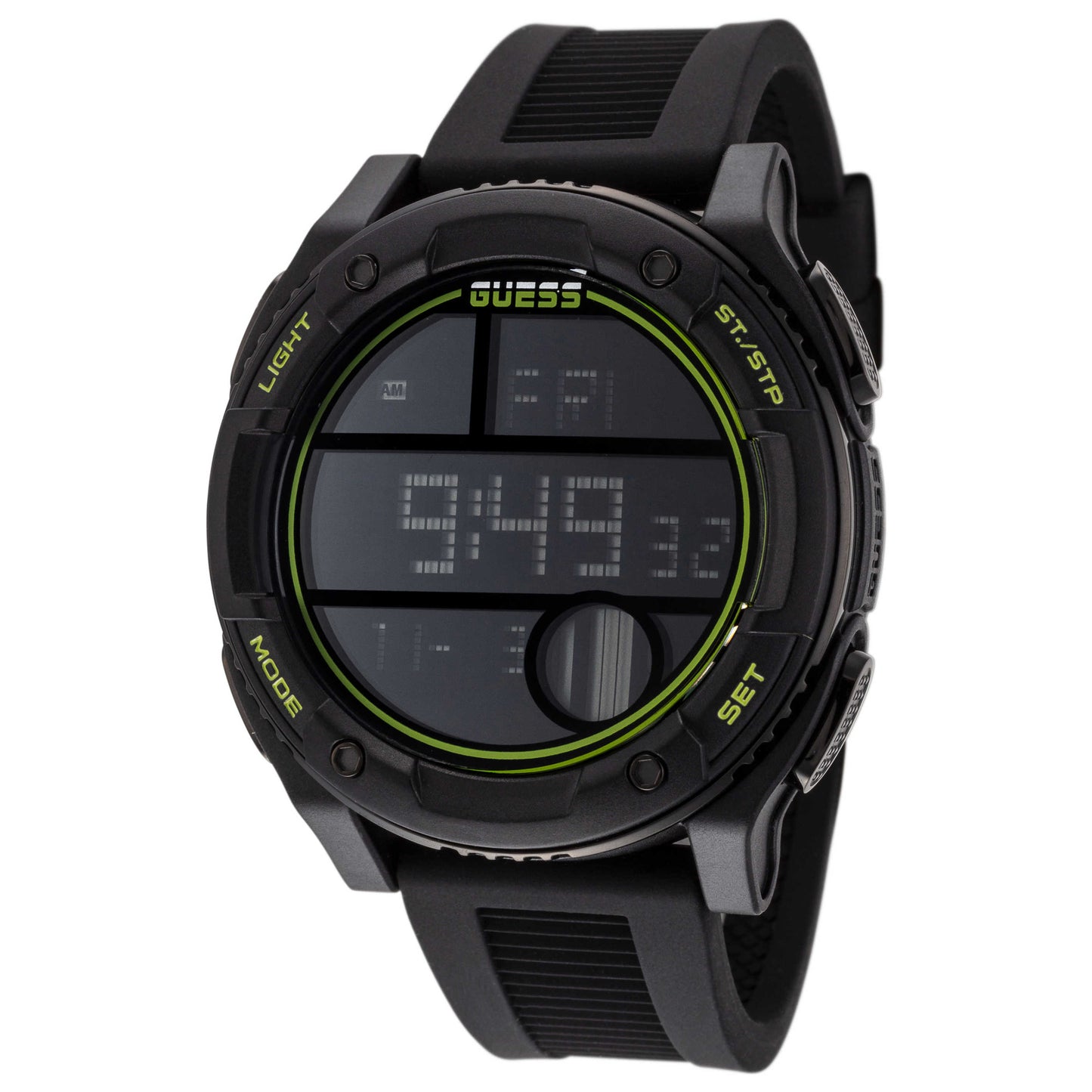 Front view of Guess Zip Men's Quartz Watch GW0225G3