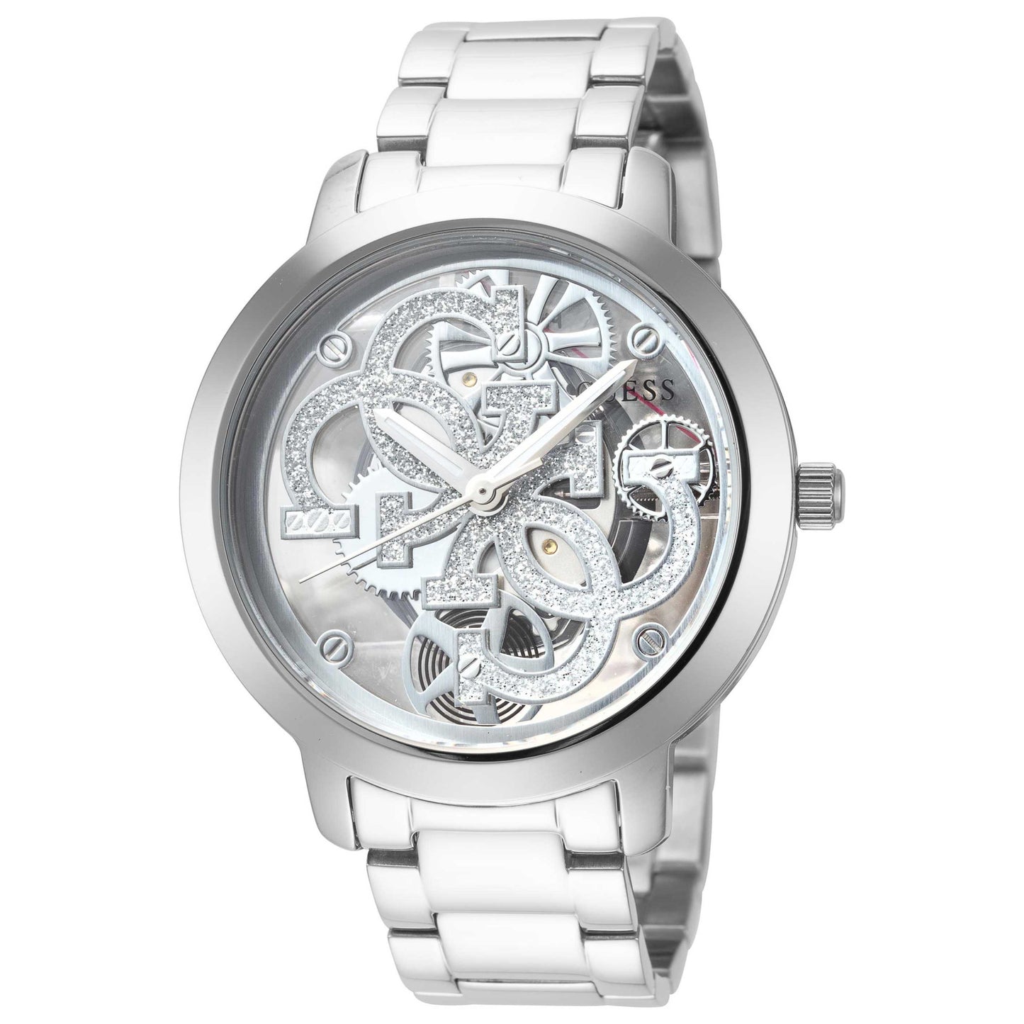 Front view of Guess Quattro Women's Quartz Watch GW0300L1