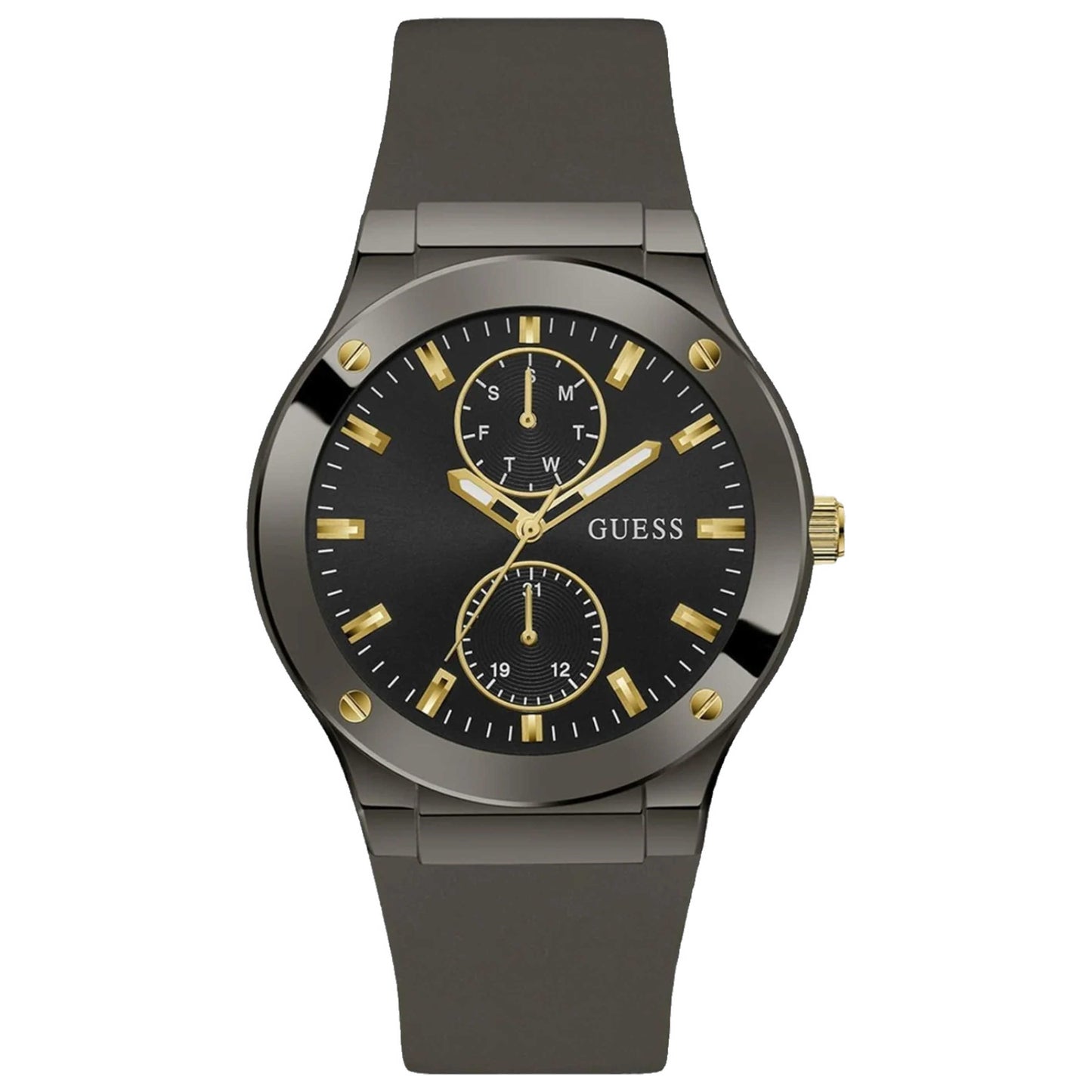 Front view of Guess Jet Men's Quartz Watch GW0491G1