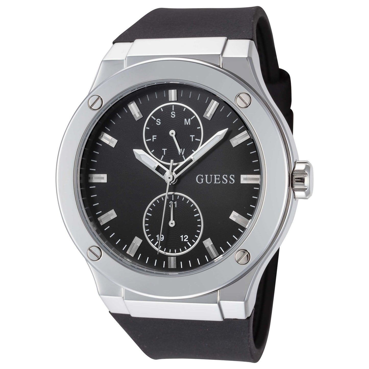 Front view of Guess Jet Men's Quartz Watch GW0491G3