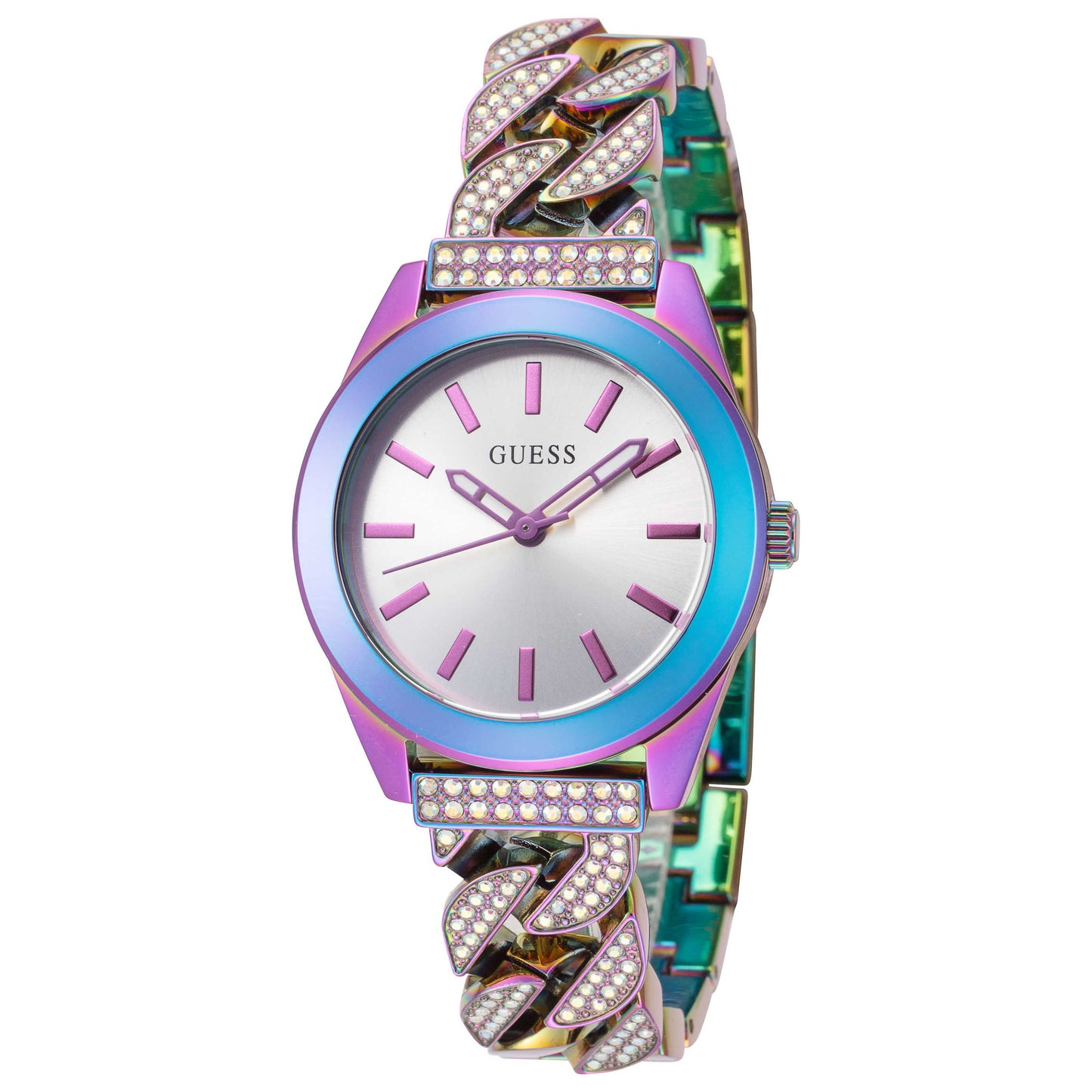 Front view of Guess Serena Women's Quartz Watch GW0546L3