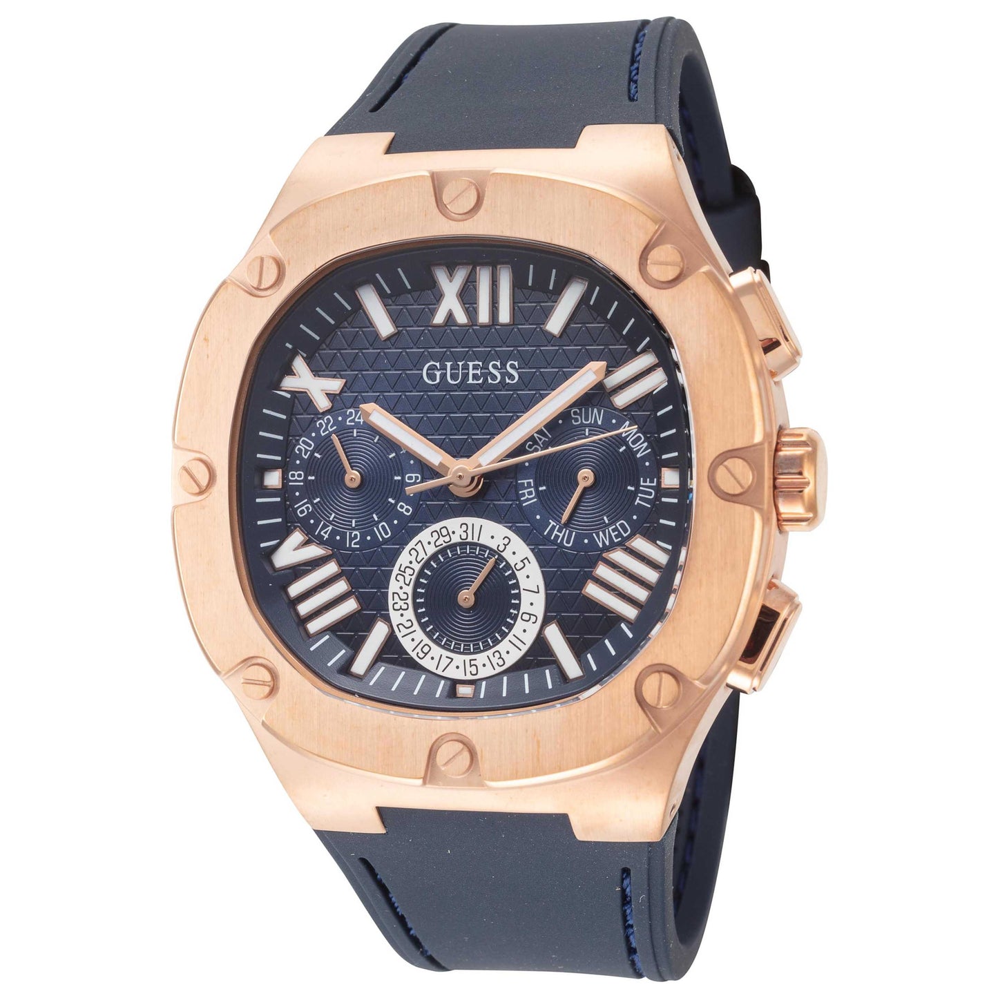 Front view of Guess Headline Men's Quartz Watch GW0571G2