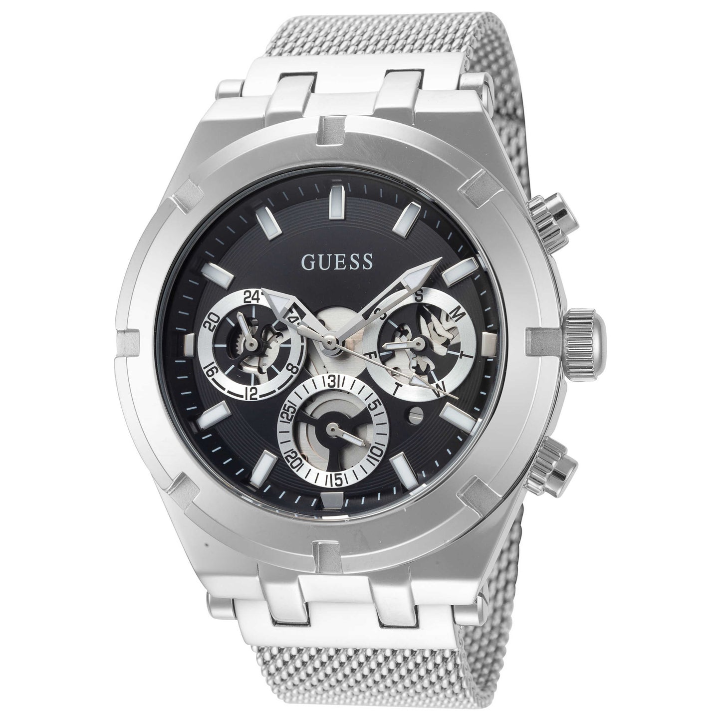 Front view of Guess Continental Men's Quartz Watch GW0582G1