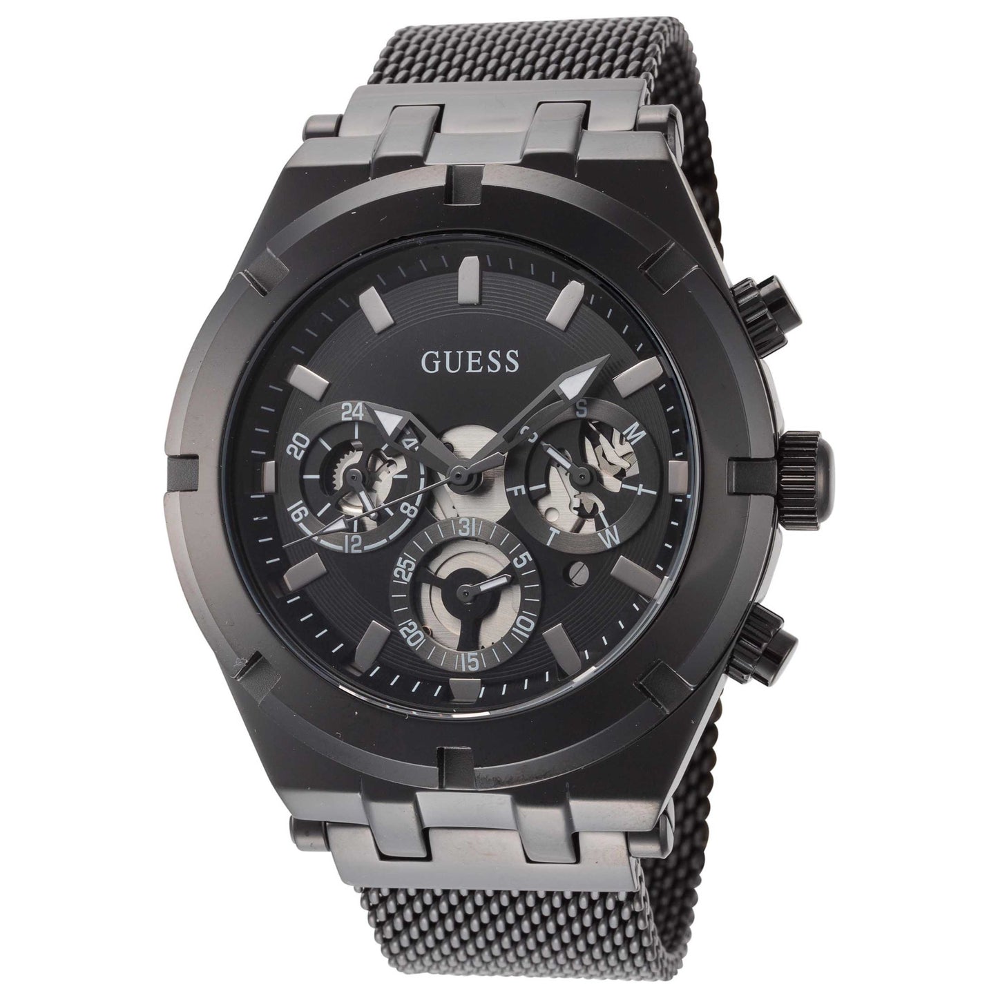 Front view of Guess Continental Men's Quartz Watch GW0582G3