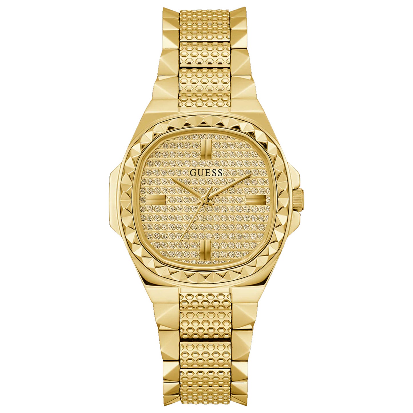 Front view of Guess Rebellious Women's Quartz Watch GW0601L1