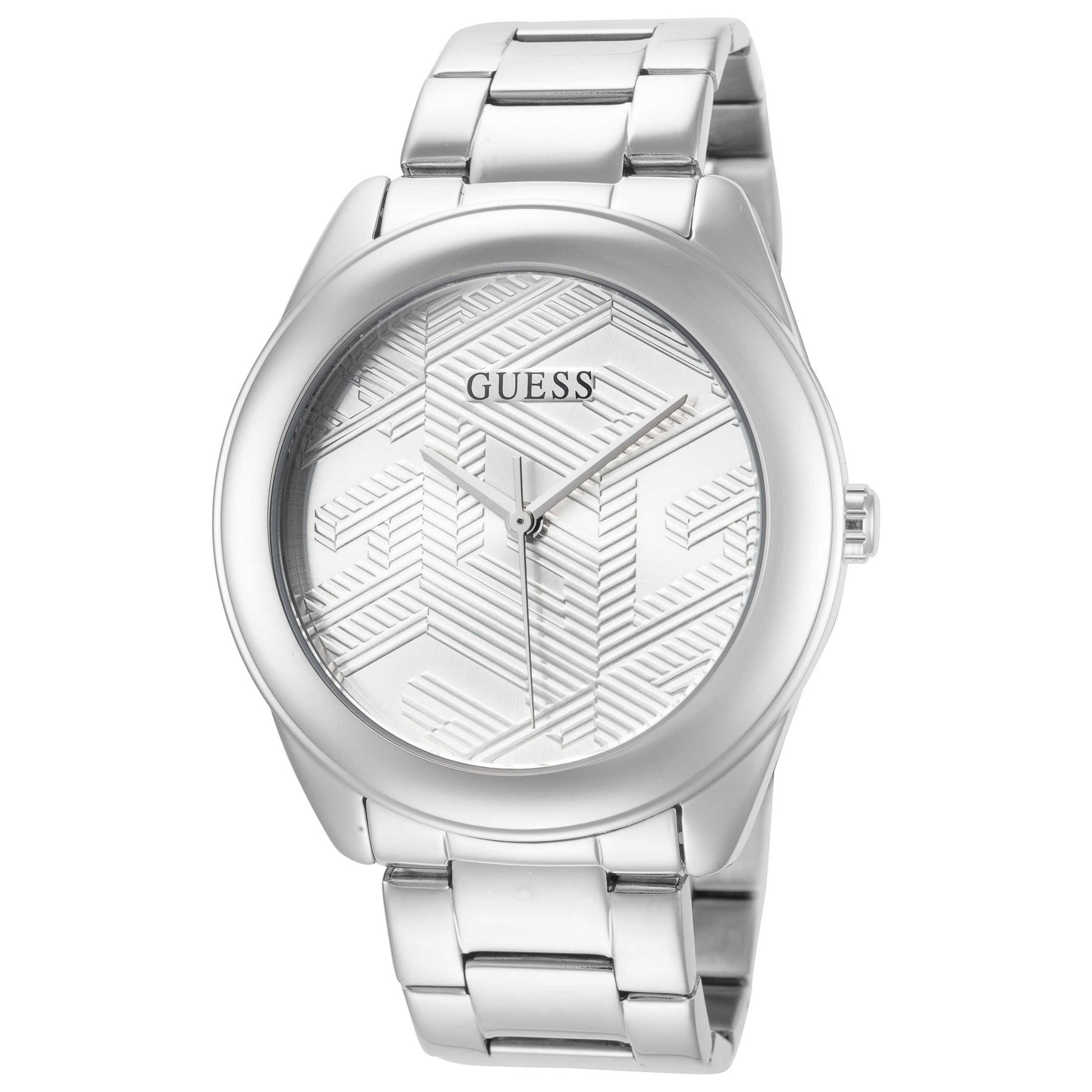 Front view of Guess Cubed Unisex Quartz Watch GW0606L1