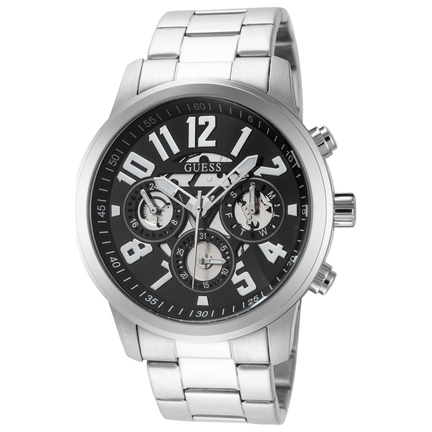 Front view of Guess Parker Men's Quartz Watch GW0627G1