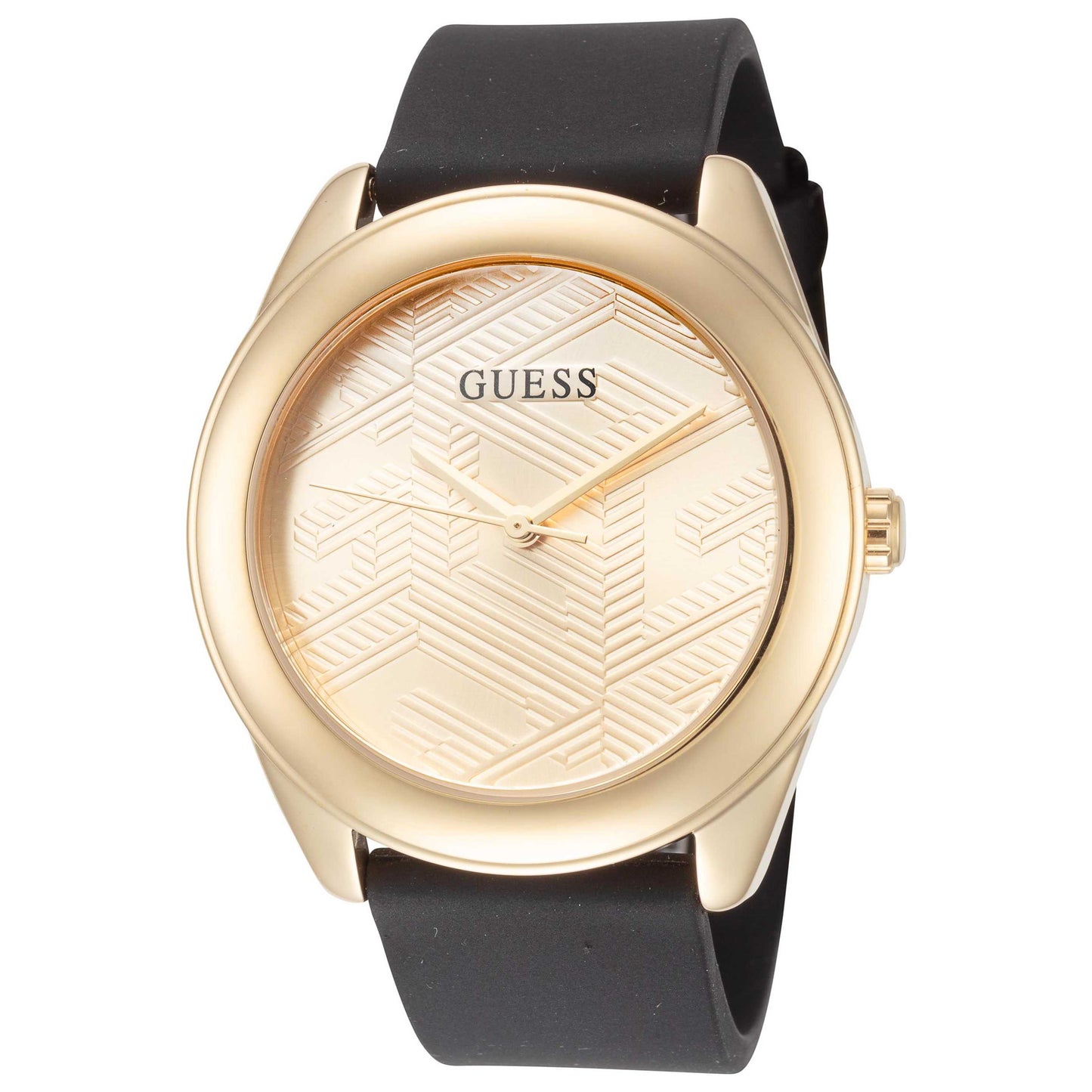 Front view of Guess Cubed Unisex Quartz Watch GW0665L1