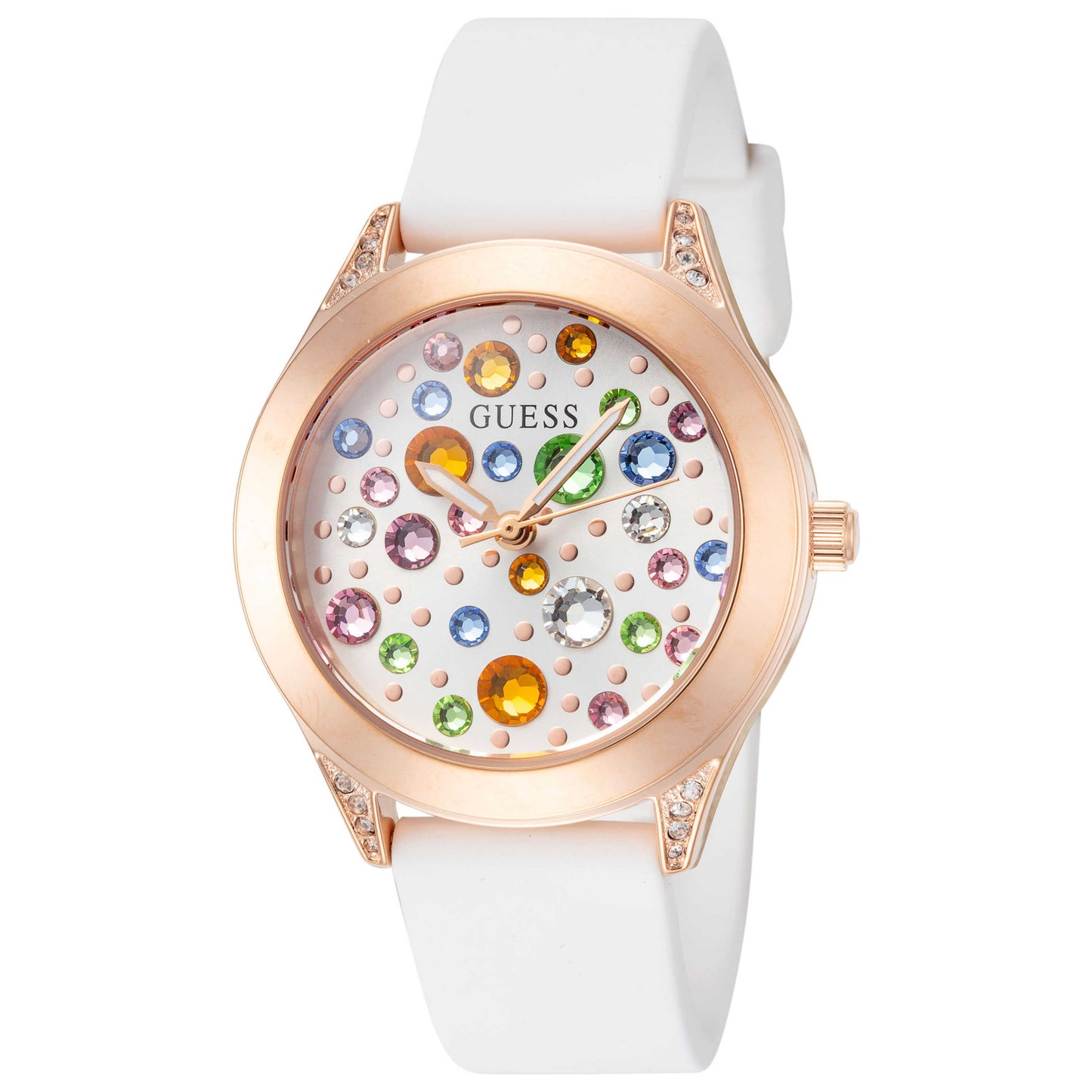 Front view of Guess Wonderlust Women's Quartz Watch GW0678L4
