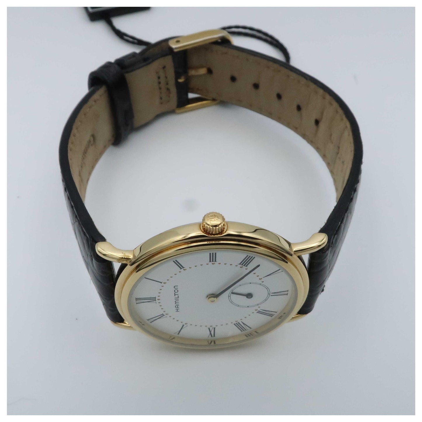 Hamilton Thinline Men's Swiss Quartz (Battery-Powered) Watch H22431714-SDV - Image #8