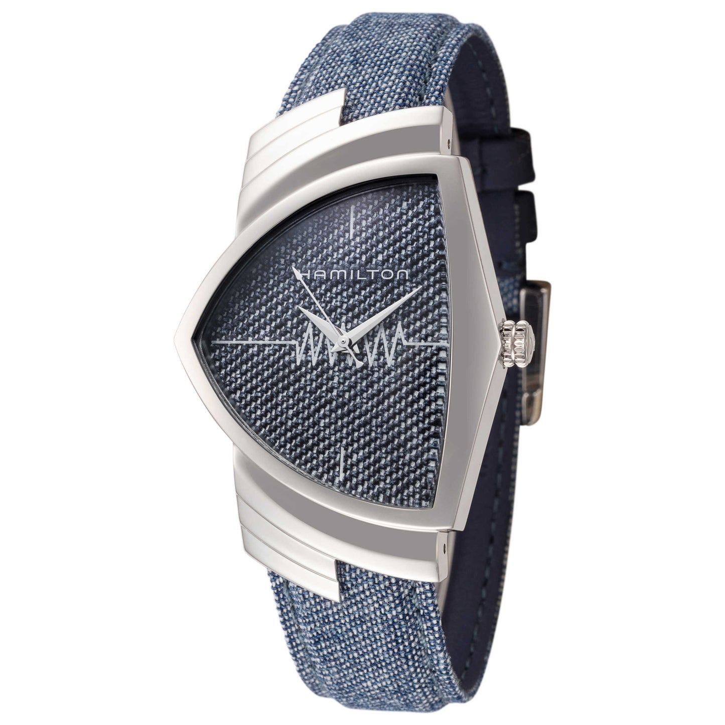 Front view of Hamilton Ventura Men's Quartz Watch H24411941