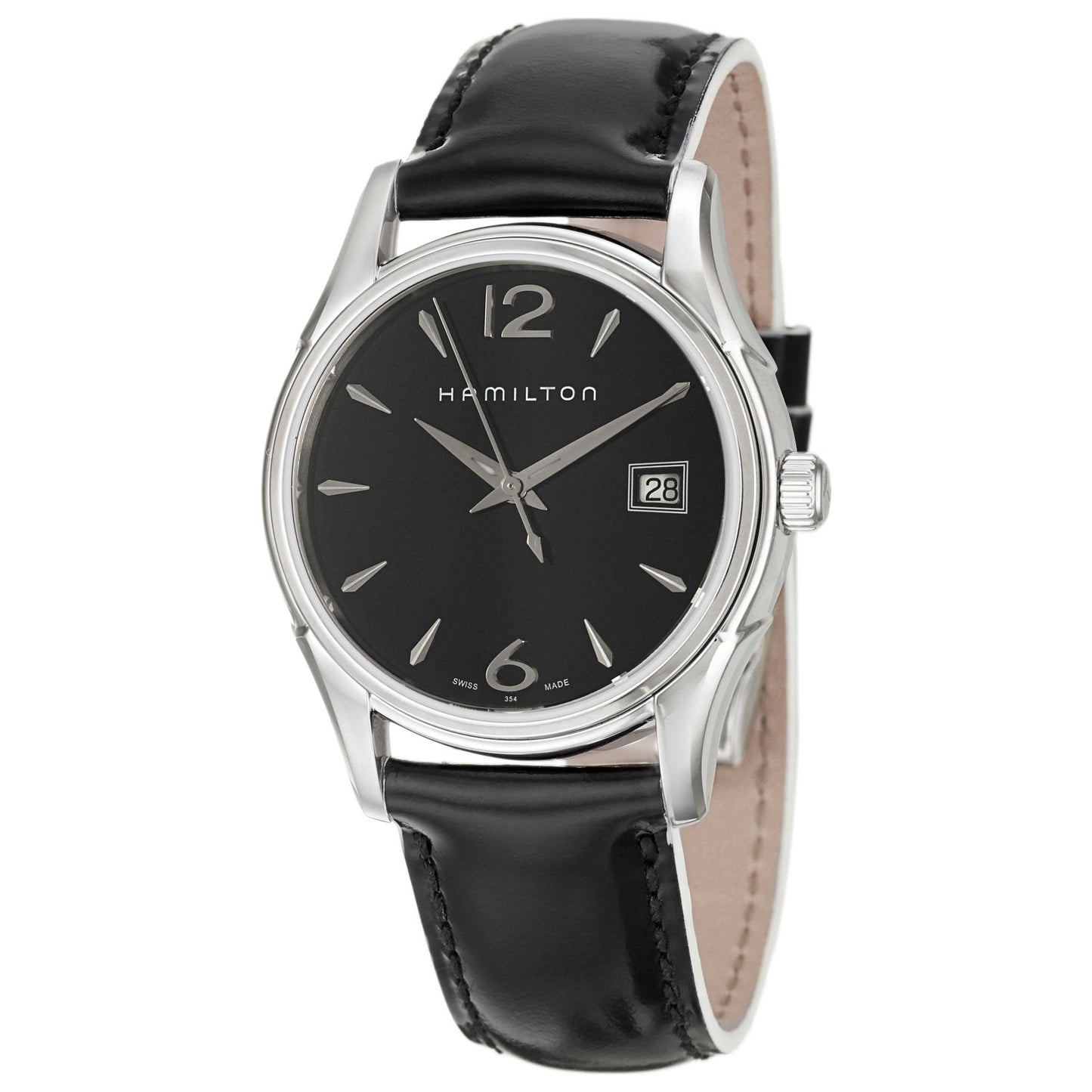 Front view of Hamilton Jazzmaster Women's Swiss Quartz (Battery-Powered) Watch H32351735