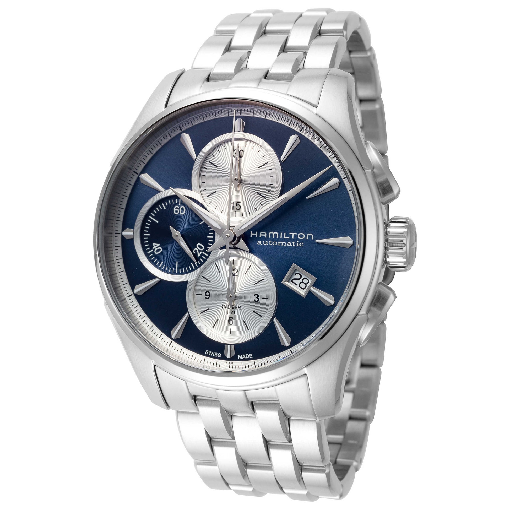 Front view of Hamilton Jazzmaster Men's Automatic Watch H32596141