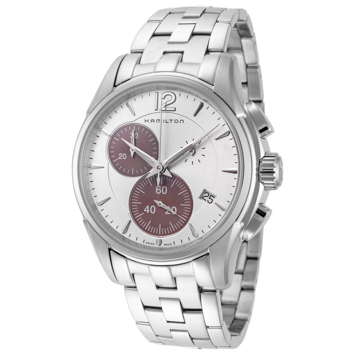 Front view of Hamilton Jazzmaster Men's Quartz Watch H32612151