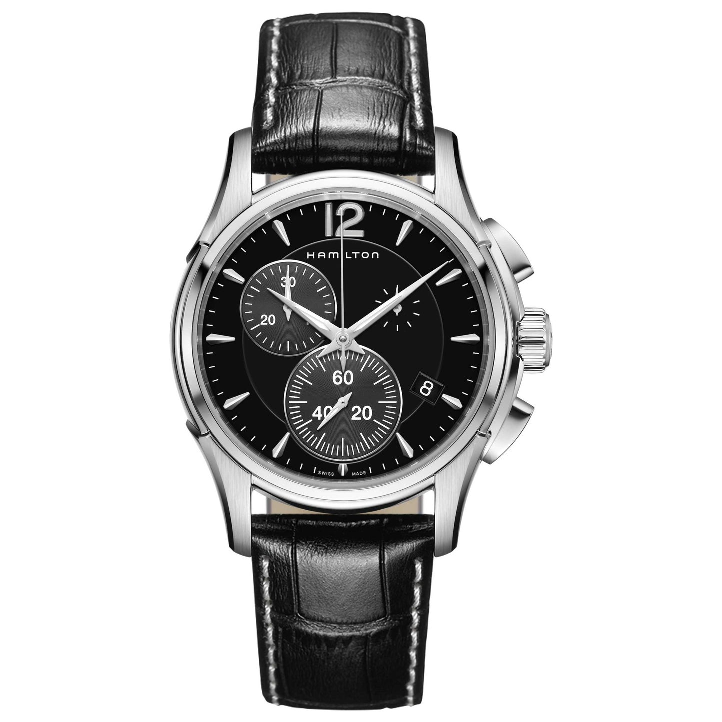 Front view of Hamilton Jazzmaster Men's Quartz Watch H32612731