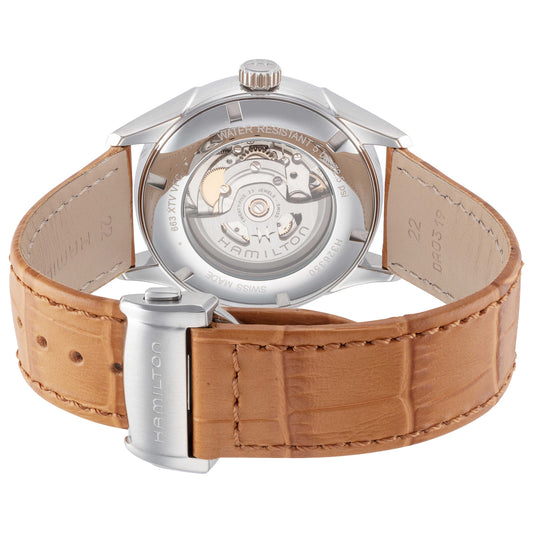 Back view of Hamilton Jazzmaster Men's Automatic Watch H32635541