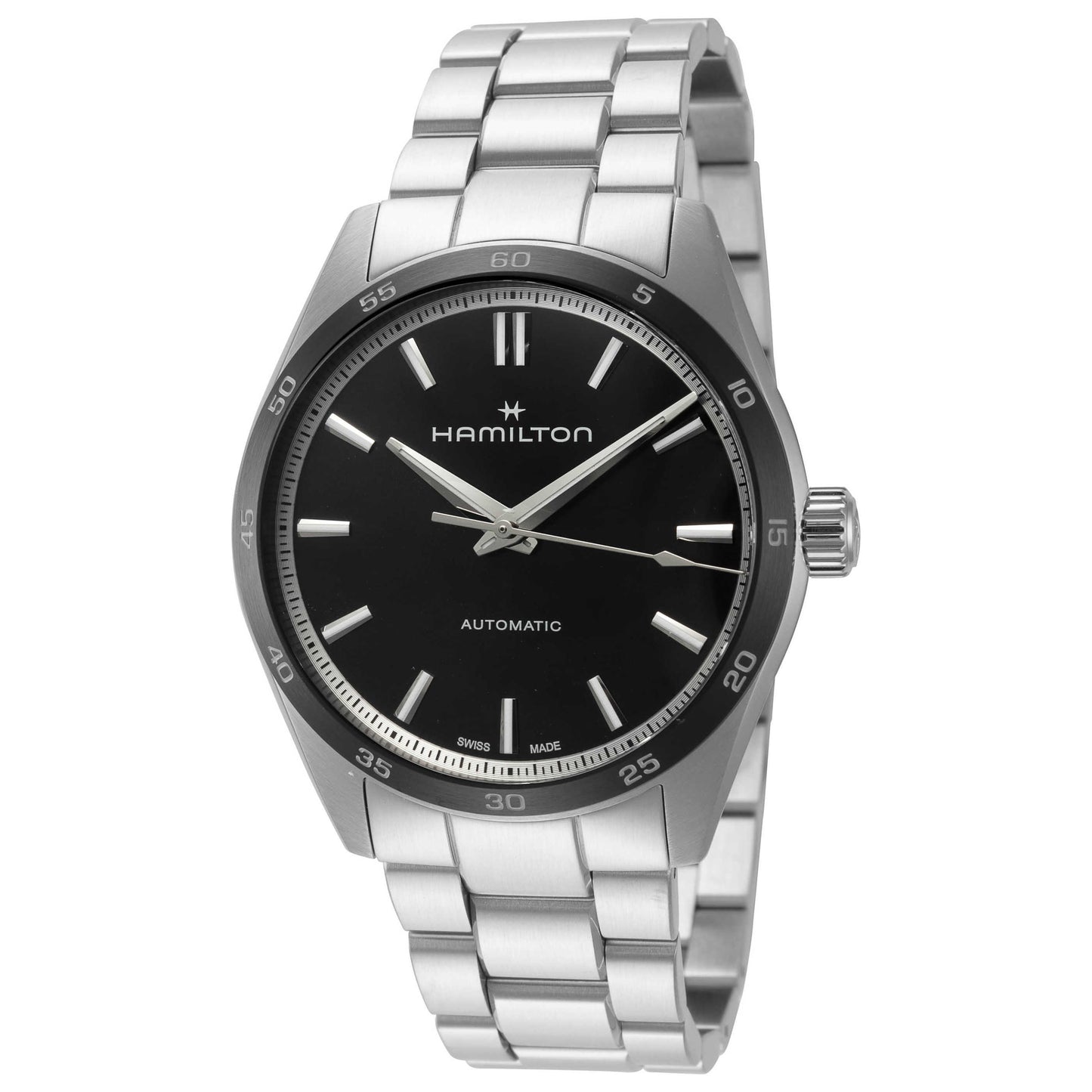Front view of Hamilton Jazzmaster Men's Automatic Watch H36205130