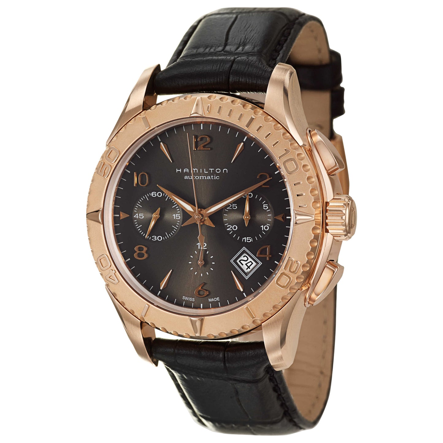 Front view of Hamilton Jazzmaster Men's Automatic Watch H37646795
