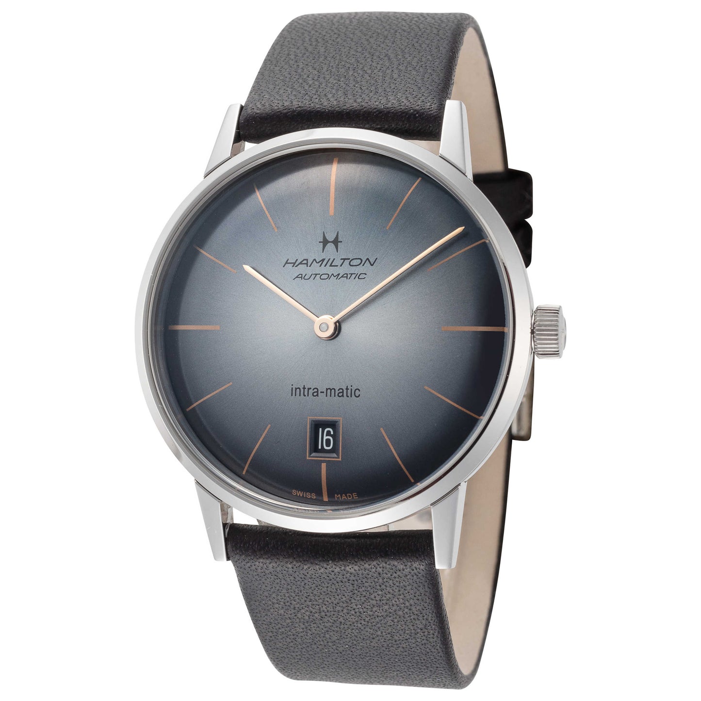 Front view of Hamilton American Classic Men's Automatic Watch H38455781