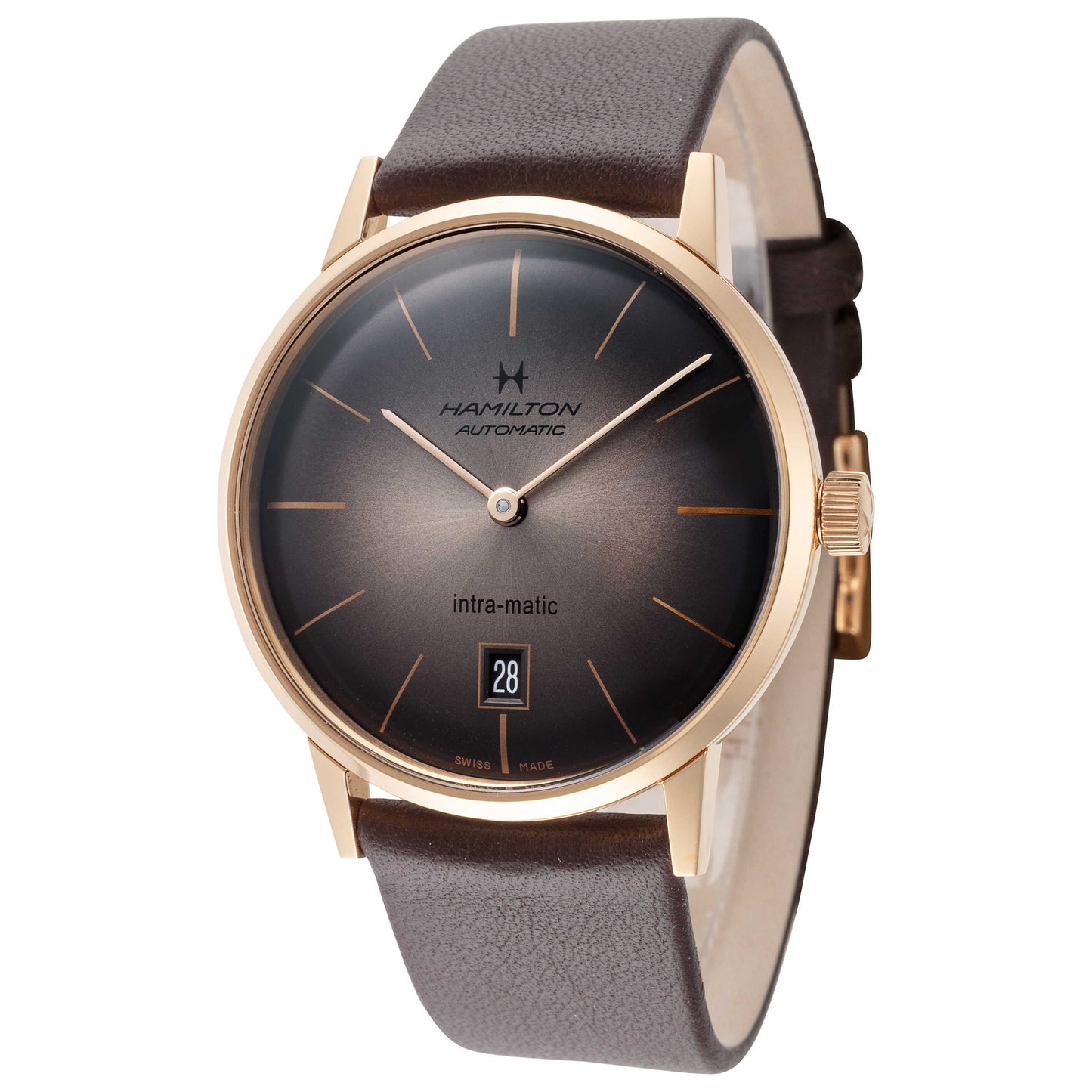 Front view of Hamilton American Classic Men's Automatic Watch H38465501