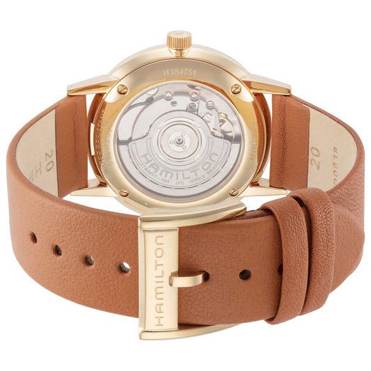 Back view of Hamilton American Classic Men's Automatic Watch H38475501