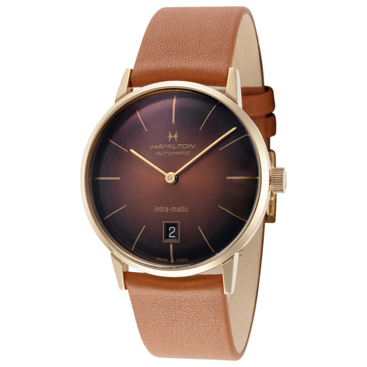 Front view of Hamilton American Classic Men's Automatic Watch H38475501