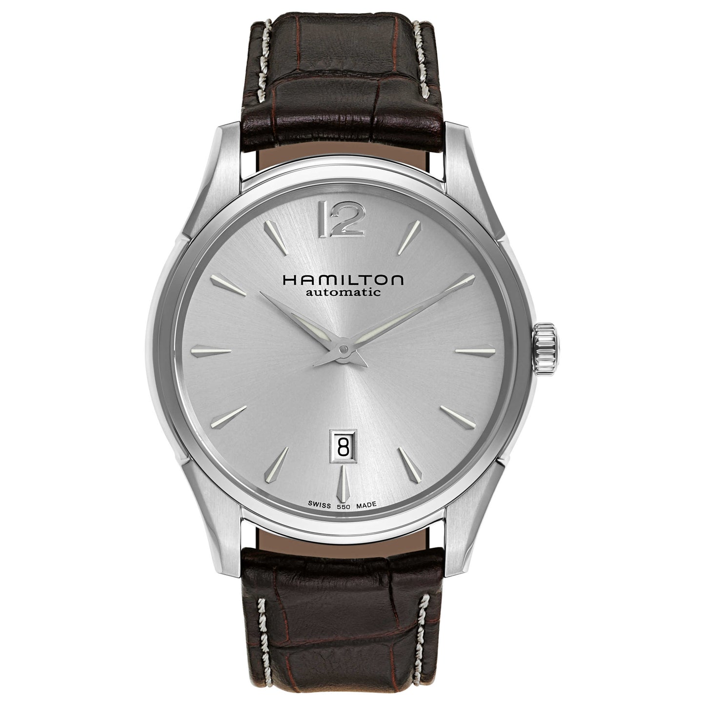 Front view of Hamilton Jazzmaster Men's Automatic Watch H38615555