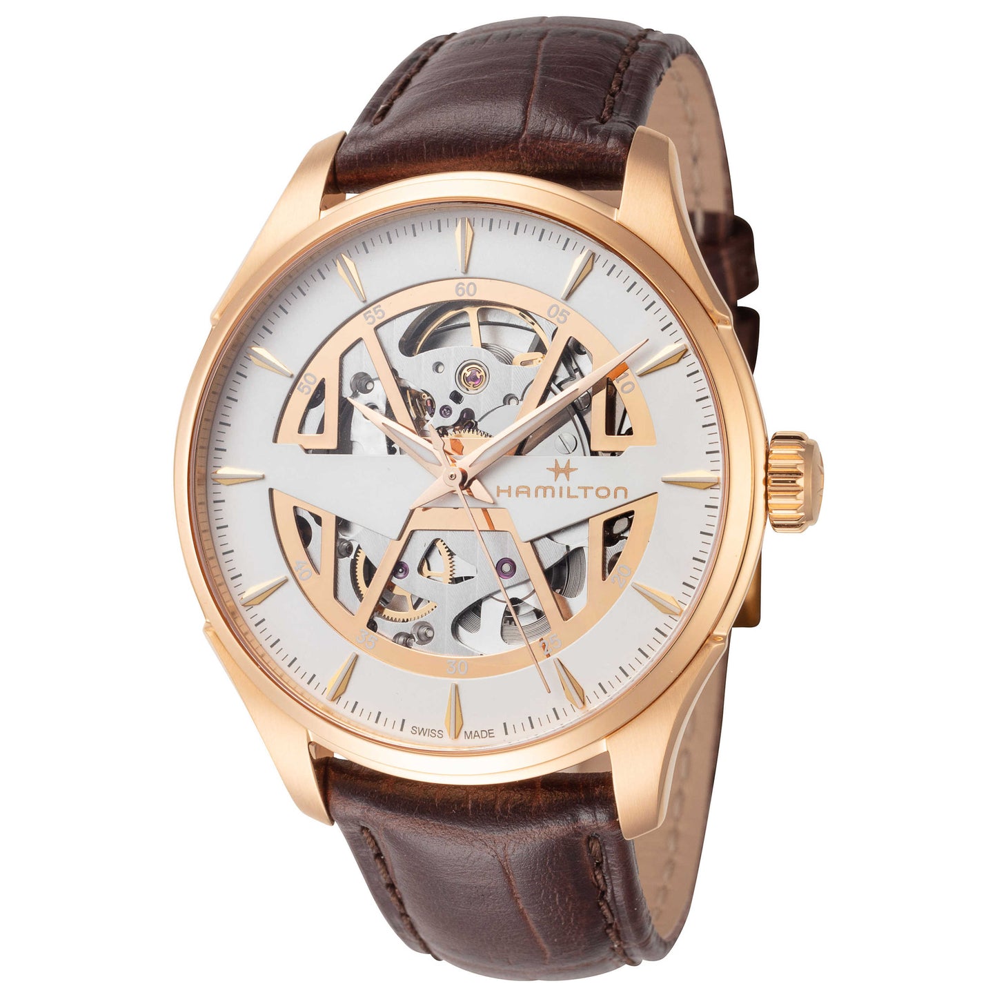 Front view of Hamilton Jazzmaster Men's Automatic Watch H42505510