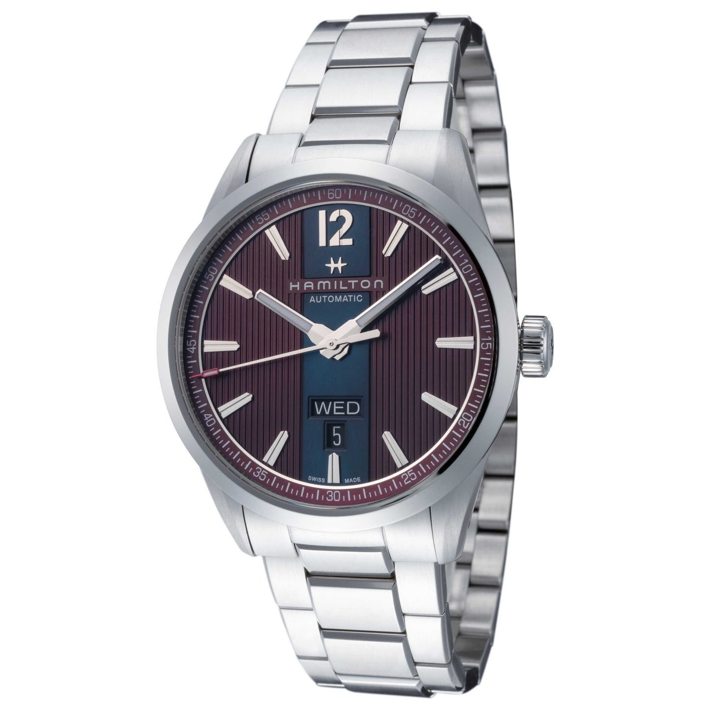 Front view of Hamilton Broadway Men's Automatic Watch H43515175