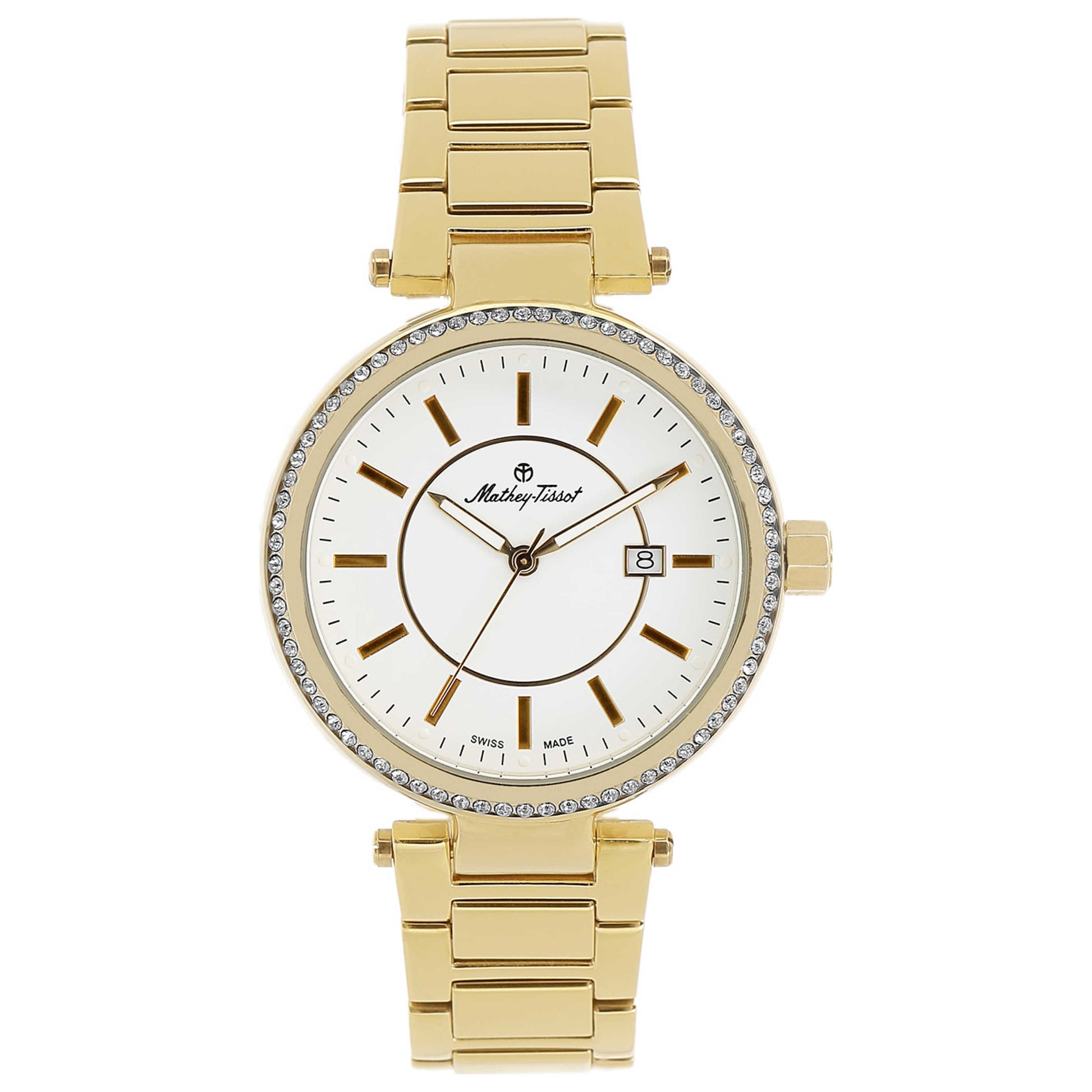 Front view of Mathey Tissot Classic Women's Quartz Watch H610PI
