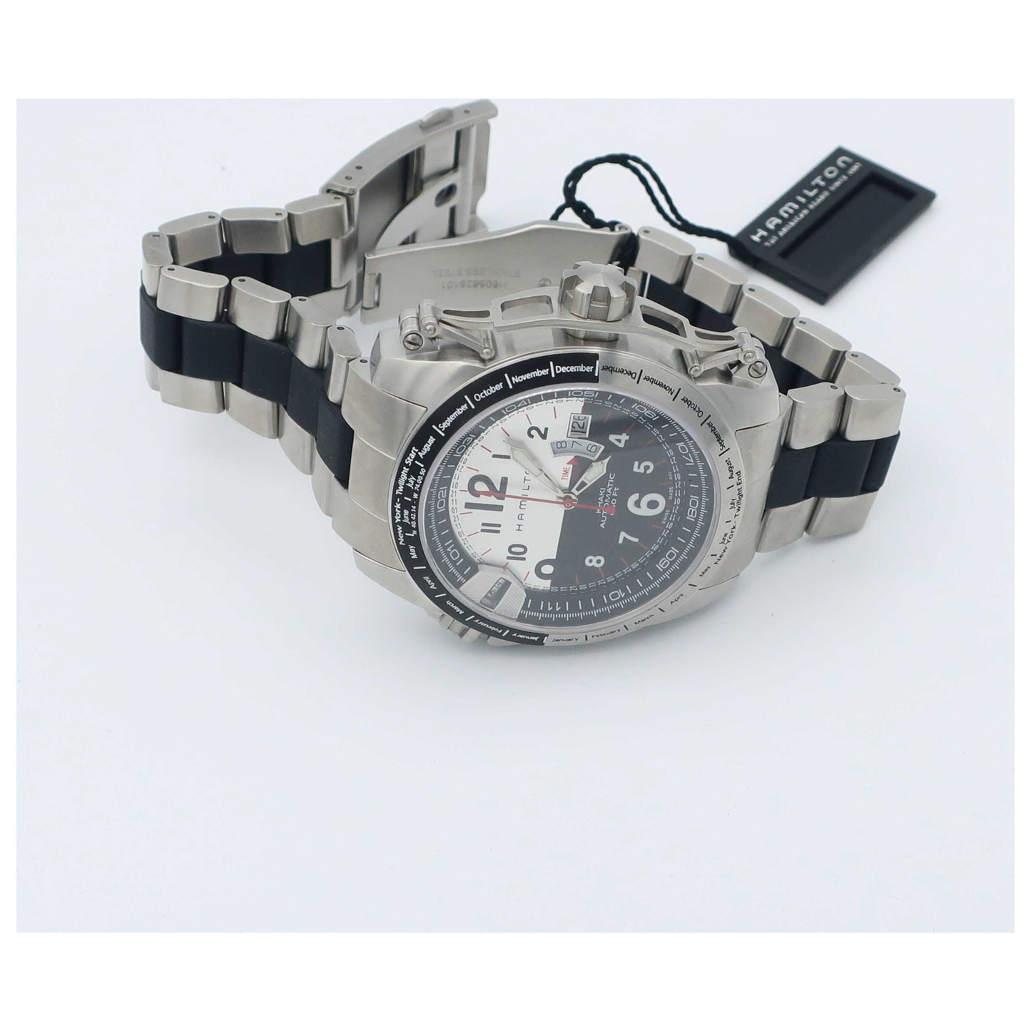 Hamilton Khaki Action Men's Automatic Watch H62515193-SDV - Image #8