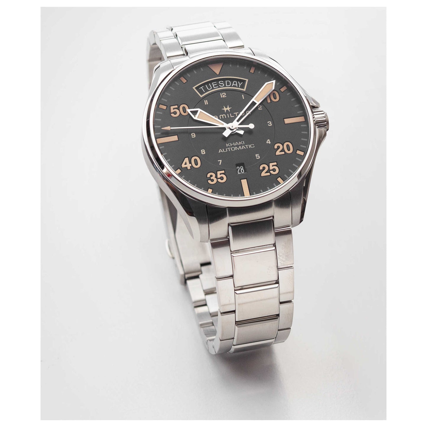 Hamilton Khaki Aviation Men's Automatic Watch H64645131 - Image #5